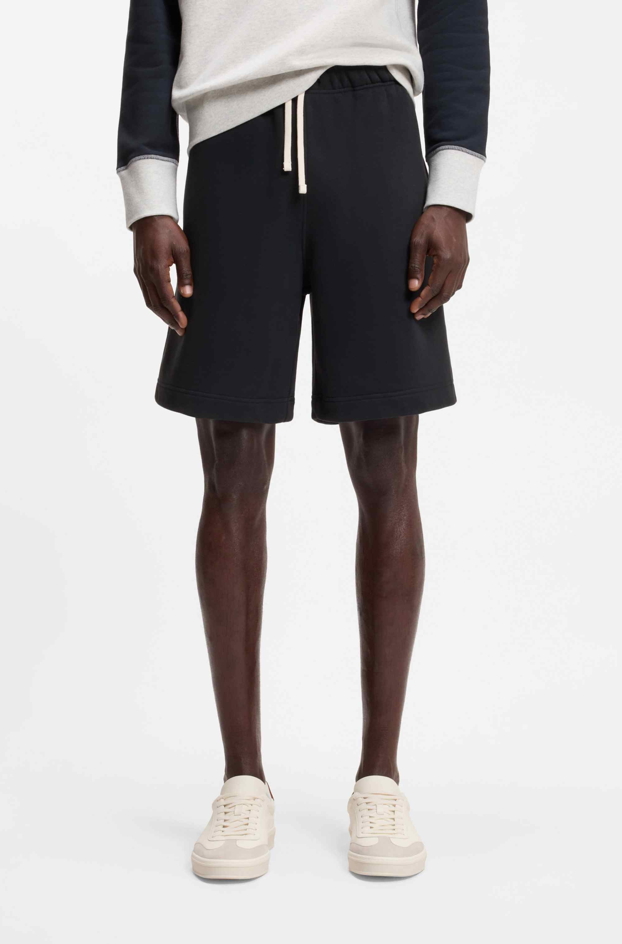 BOSS BY BECKHAM shorts in cotton terry