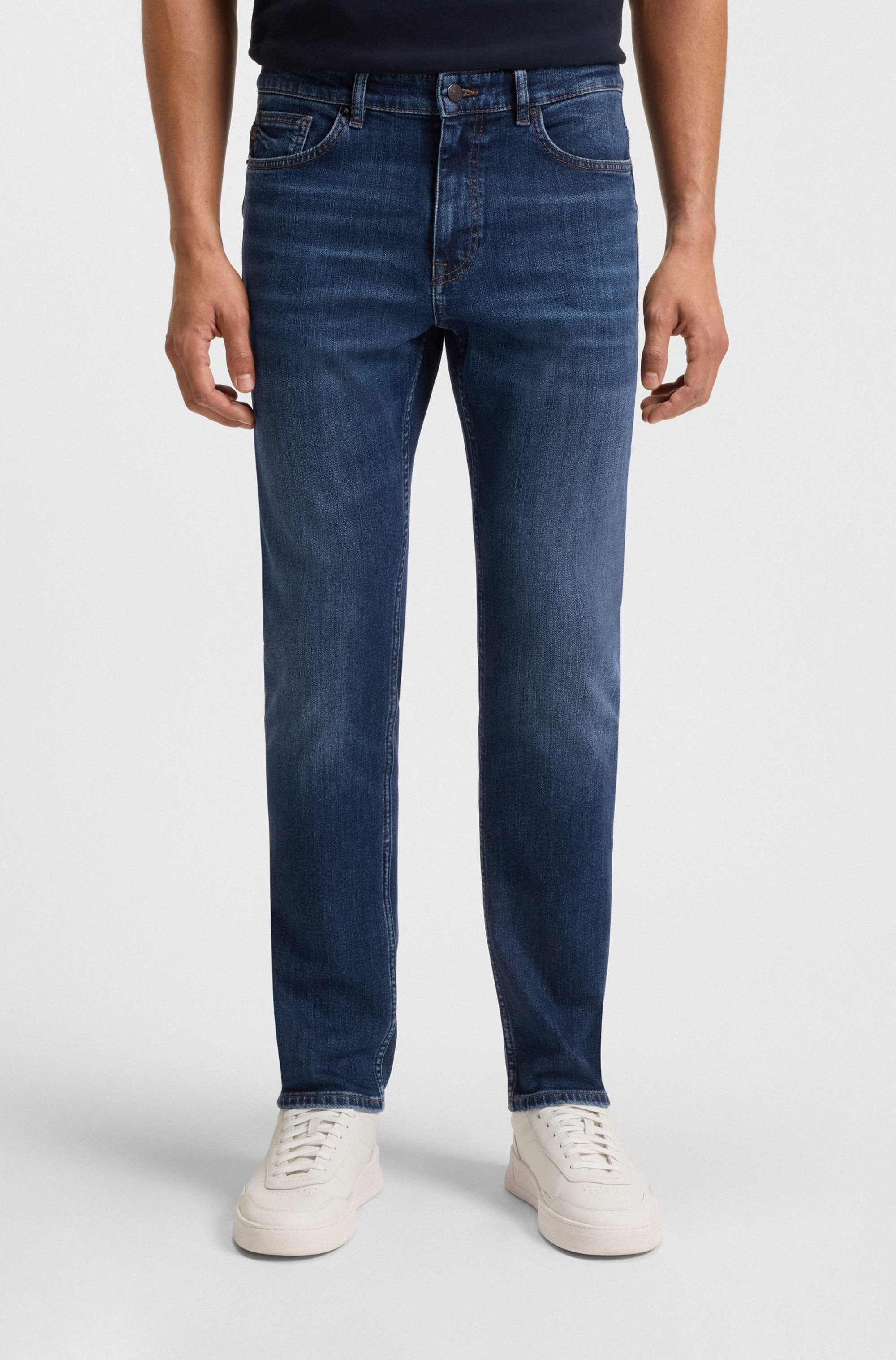 Delaware slim-fit jeans in blue comfort-stretch denim