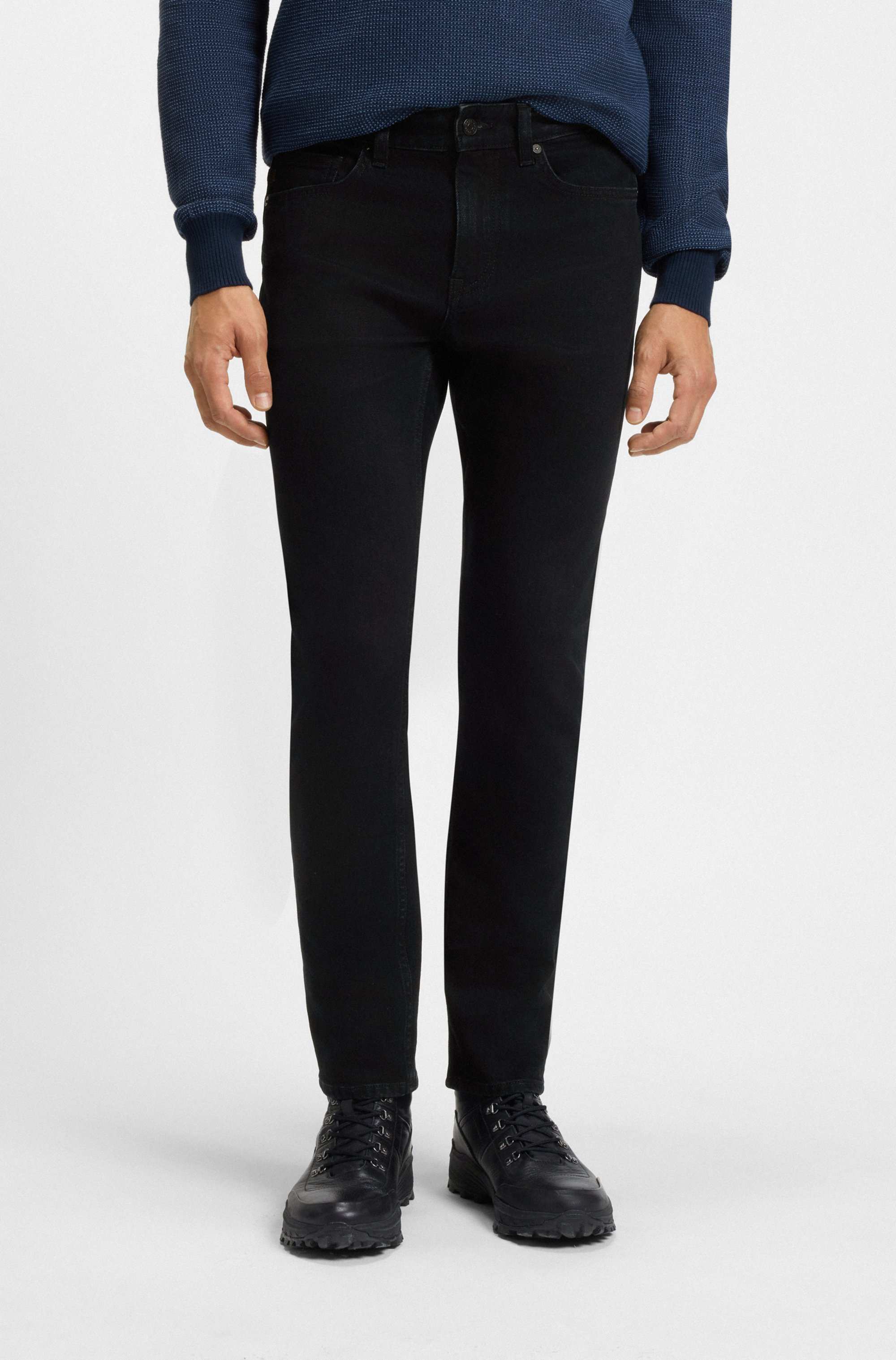 Delaware slim-fit jeans in blue comfort-stretch denim