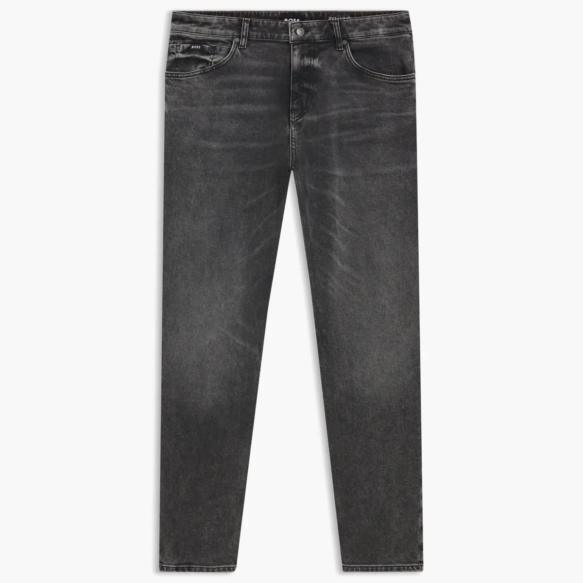 Maine Grey Regular-Fit Jeans In Comfort-Stretch Denim