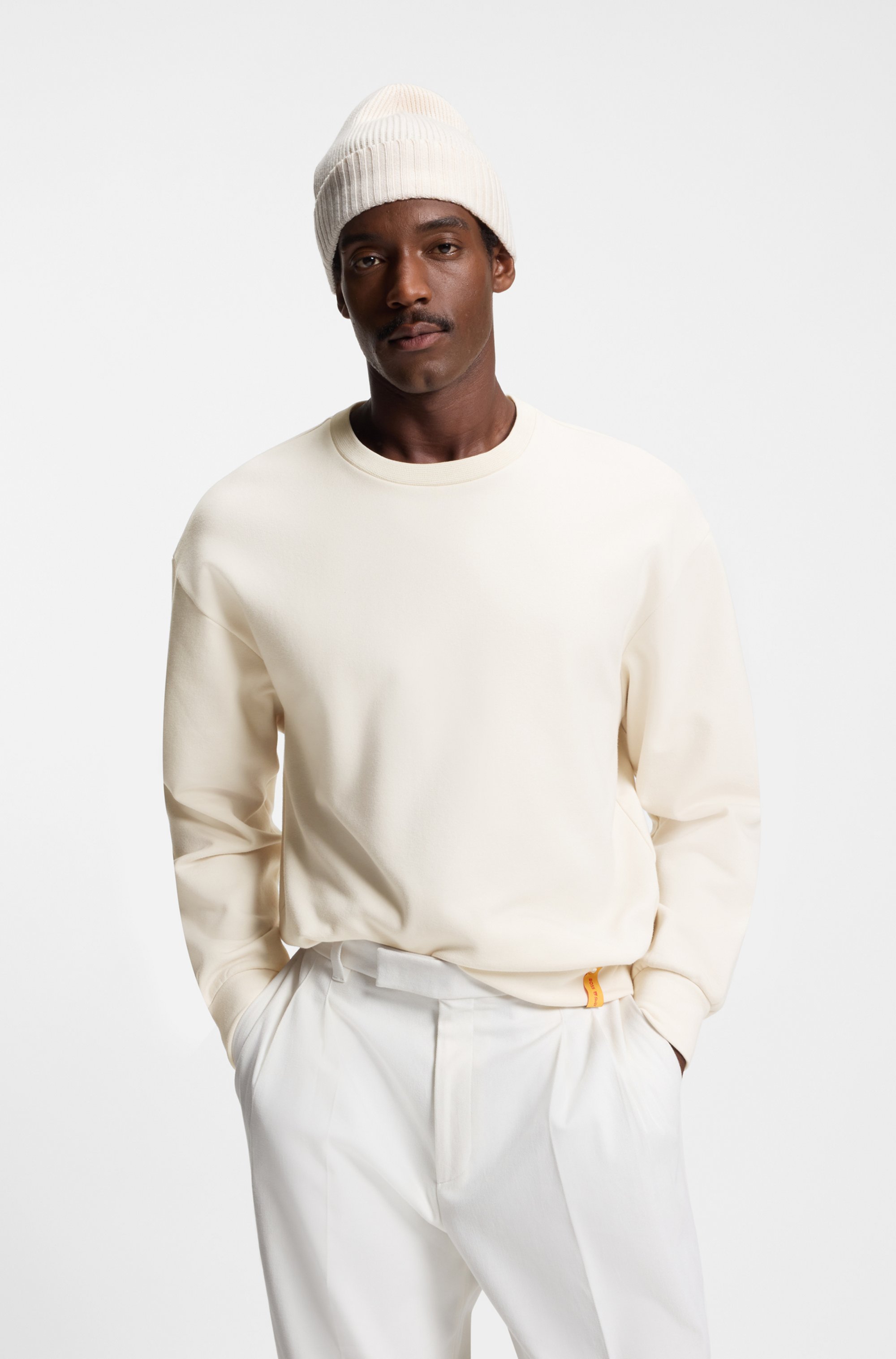 BOSS x Steiff all-gender sweatshirt in a cotton blend