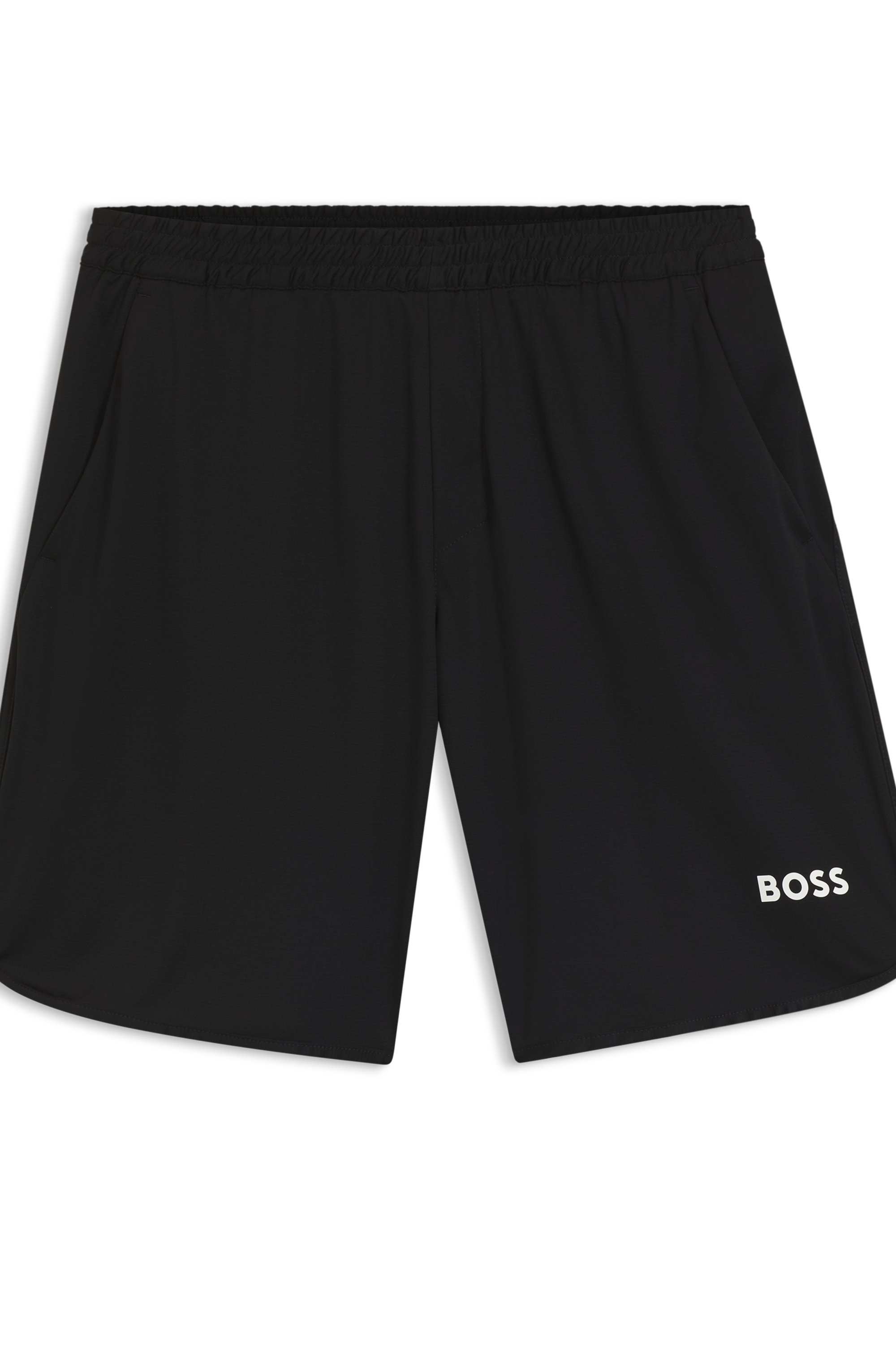 Quick-dry shorts in stretch fabric with pocket bags