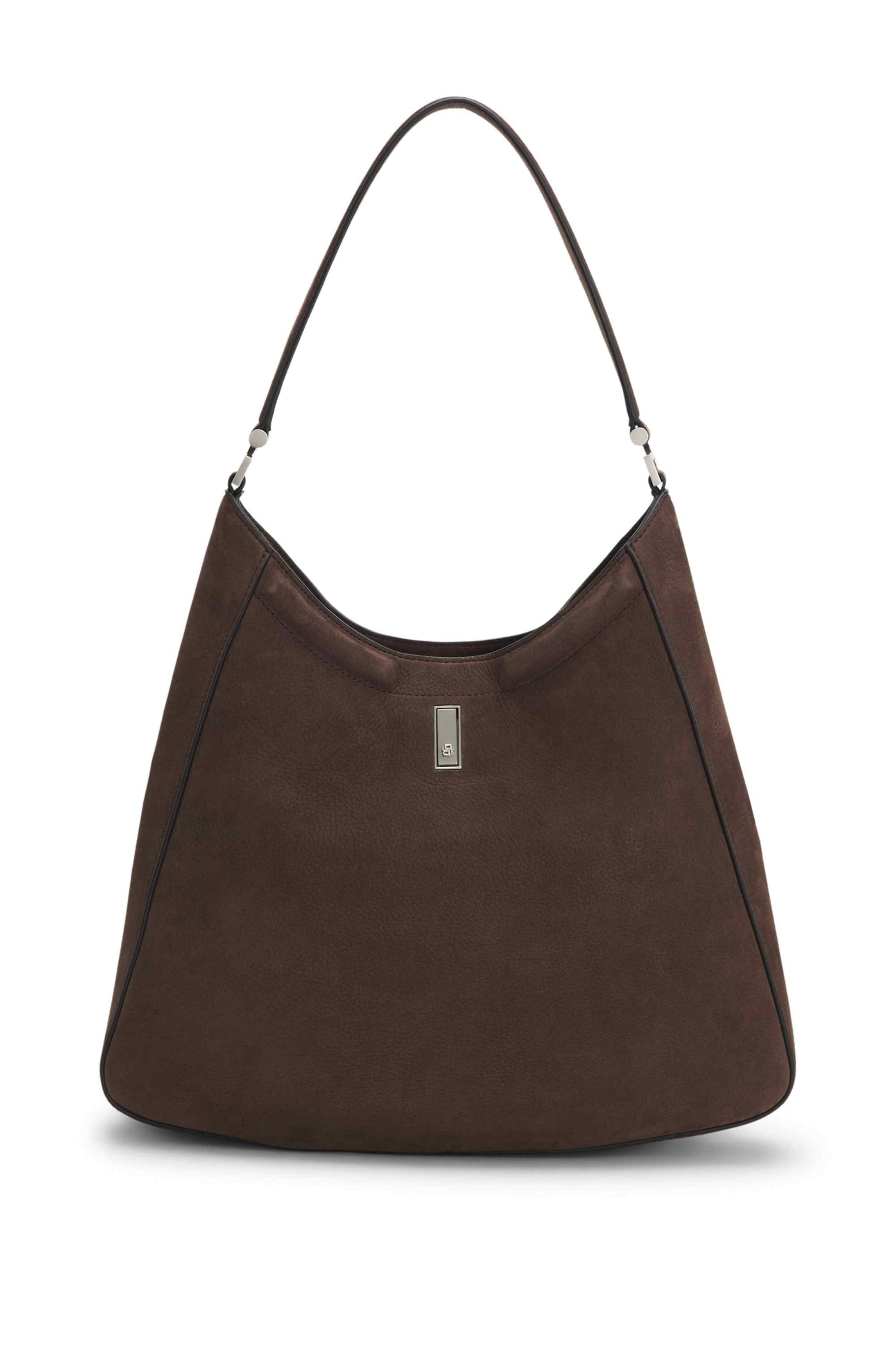 Ariell hobo bag in nubuck with Double B monogram