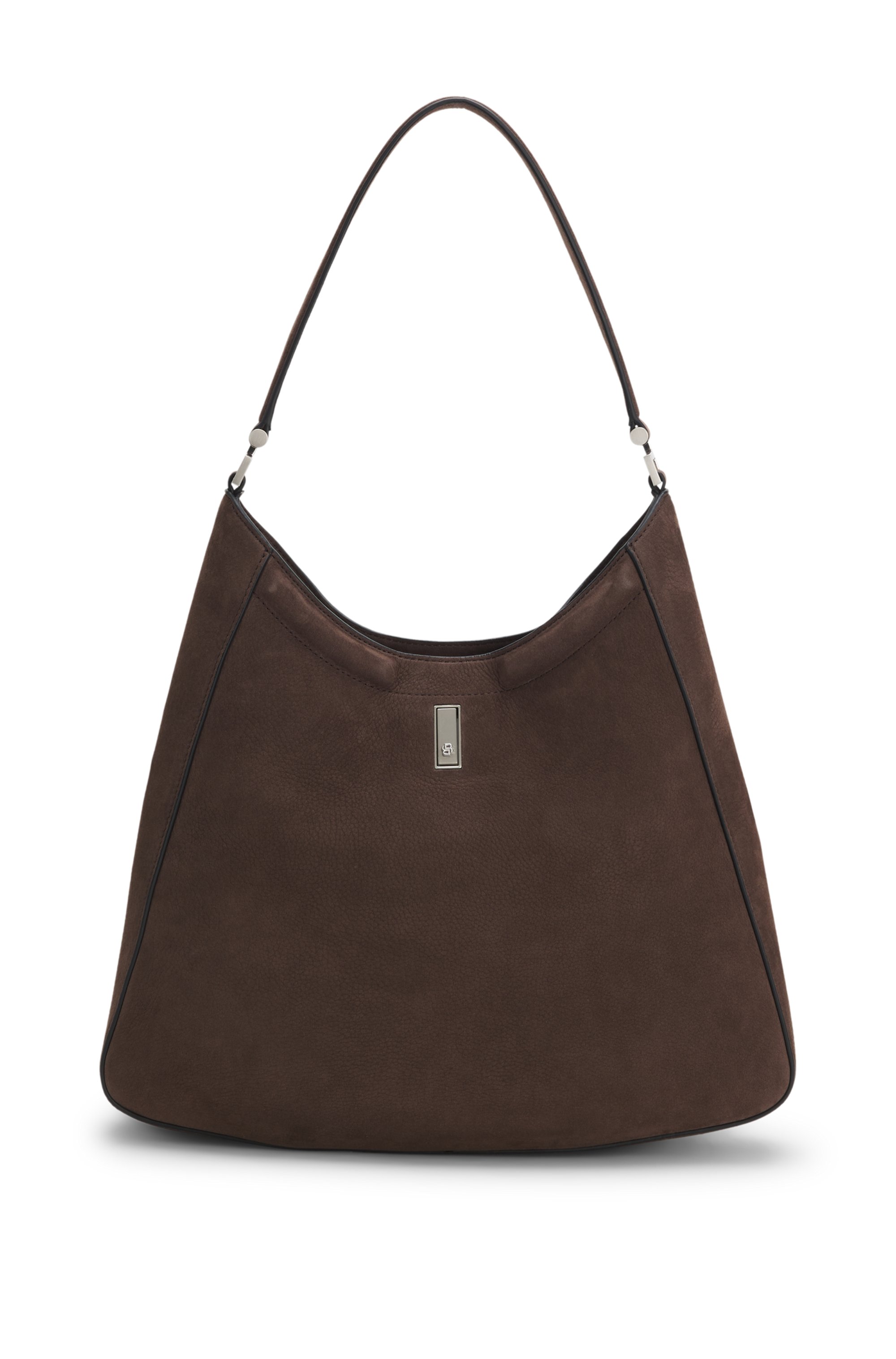 Ariell hobo bag in nubuck with Double B monogram