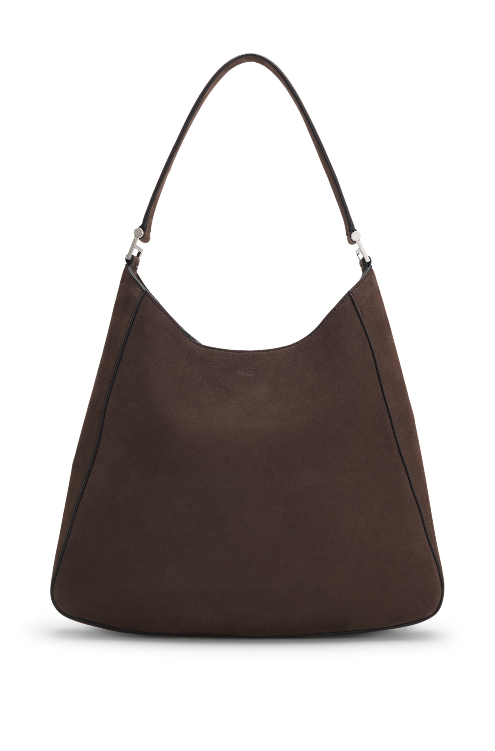 Ariell hobo bag in nubuck with Double B monogram