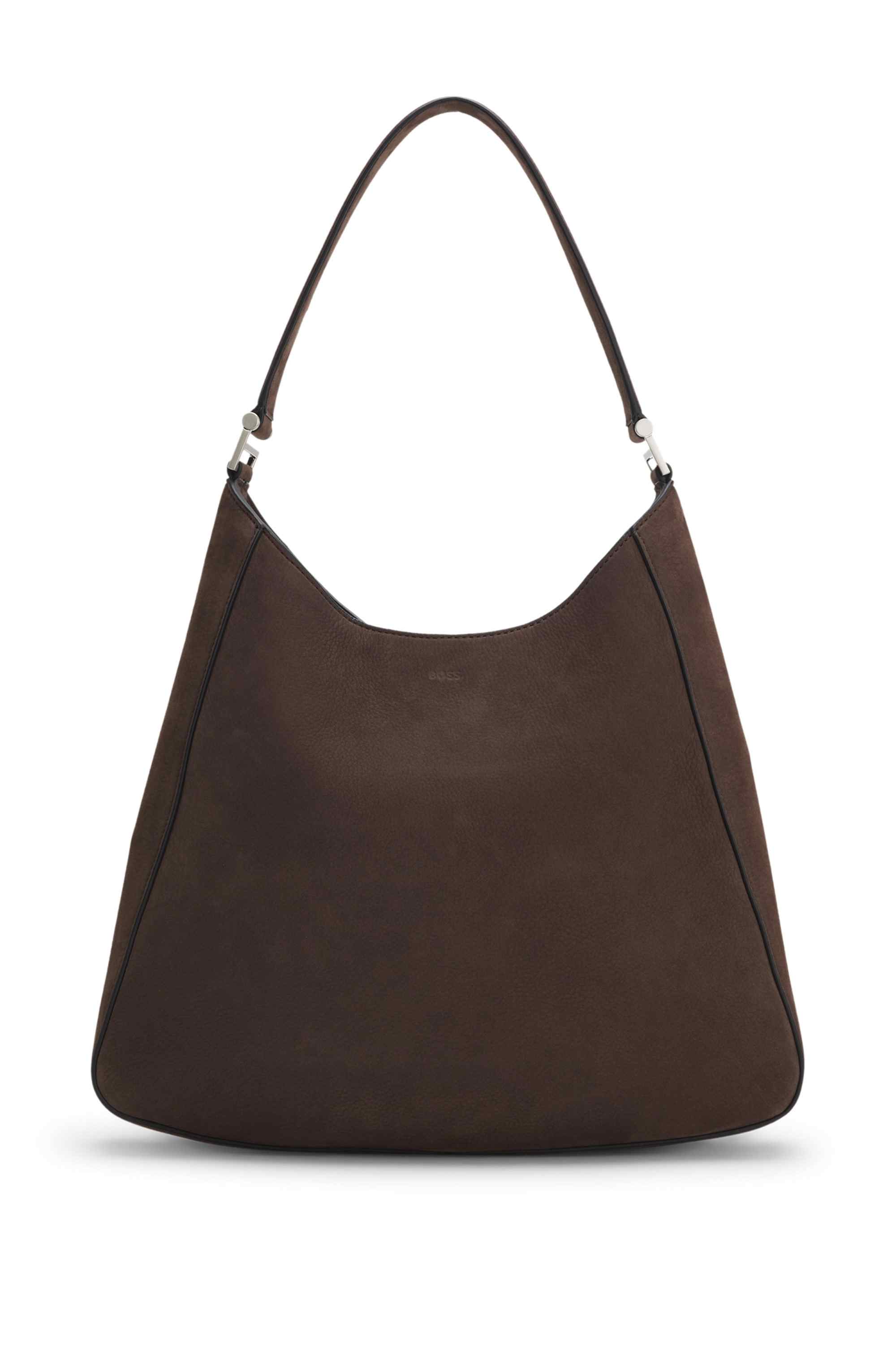 Ariell hobo bag in nubuck with Double B monogram