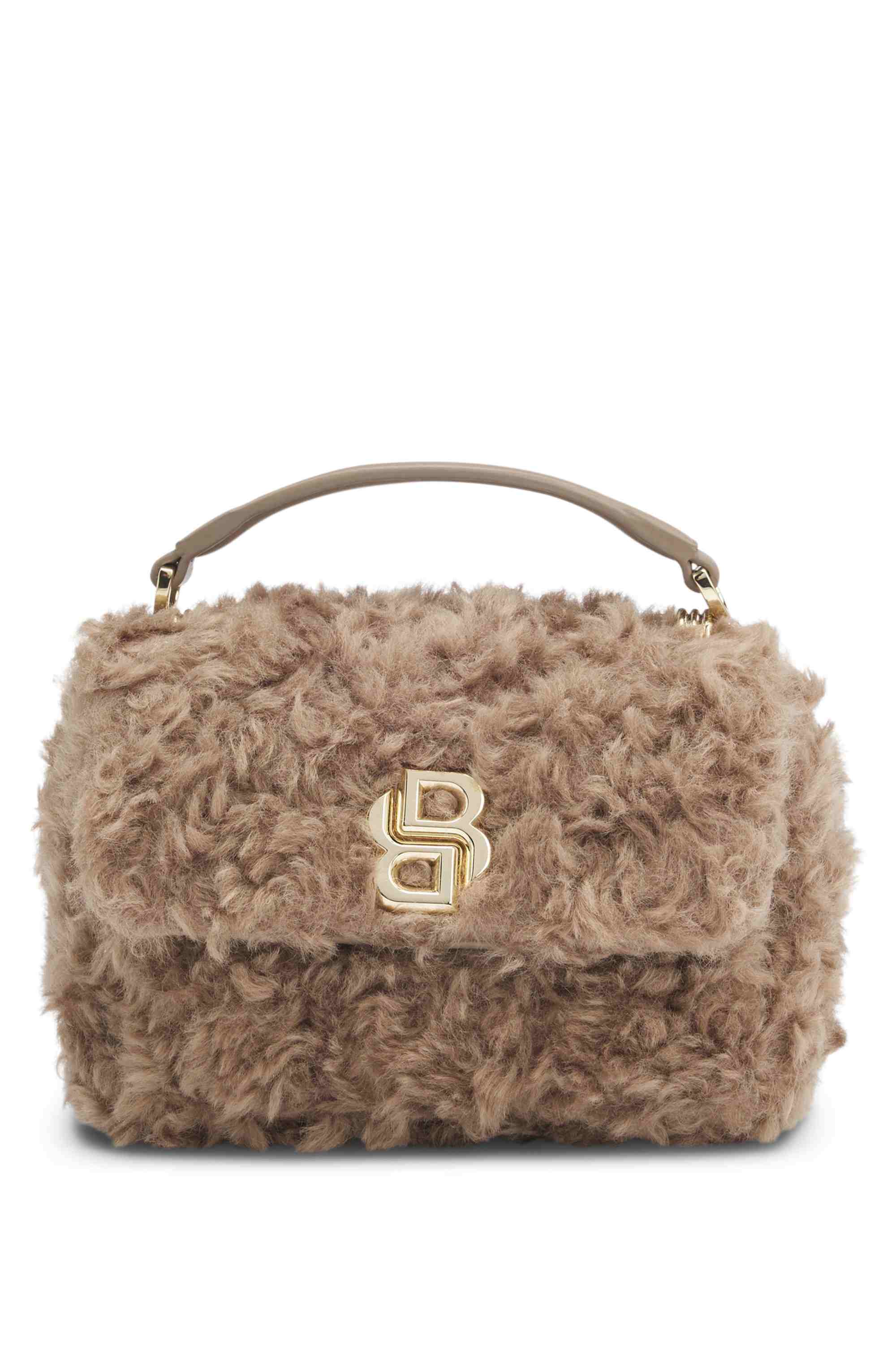 BOSS x Steiff teddy shoulder bag with chain strap