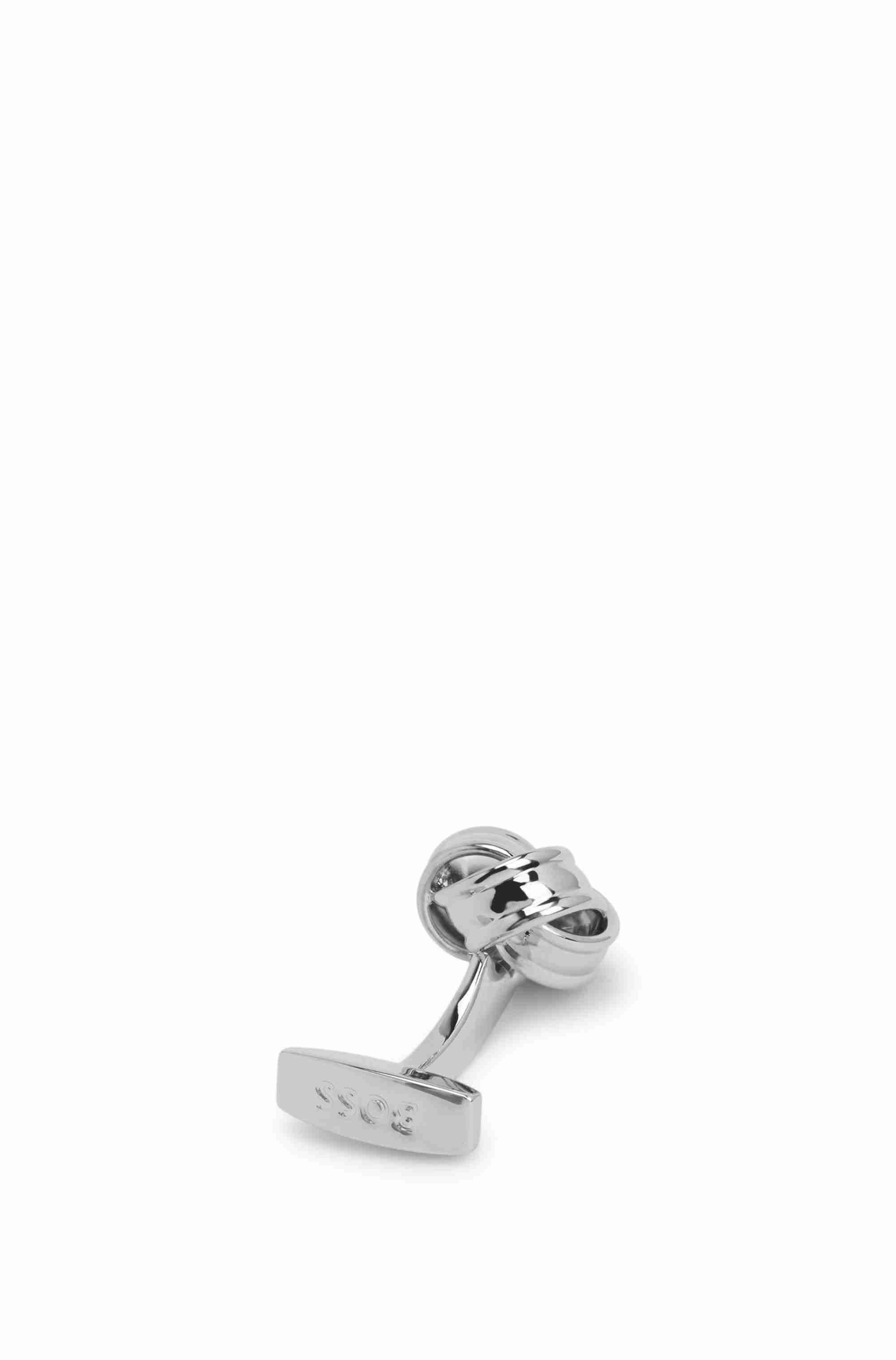 Cufflinks with knot shape