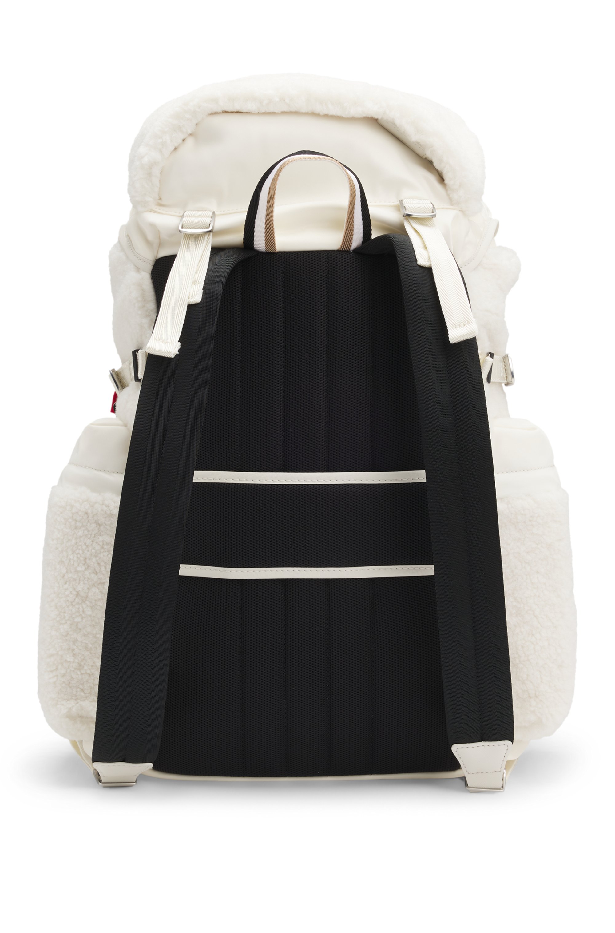 BOSS x Steiff B-icon backpack with teddy trims