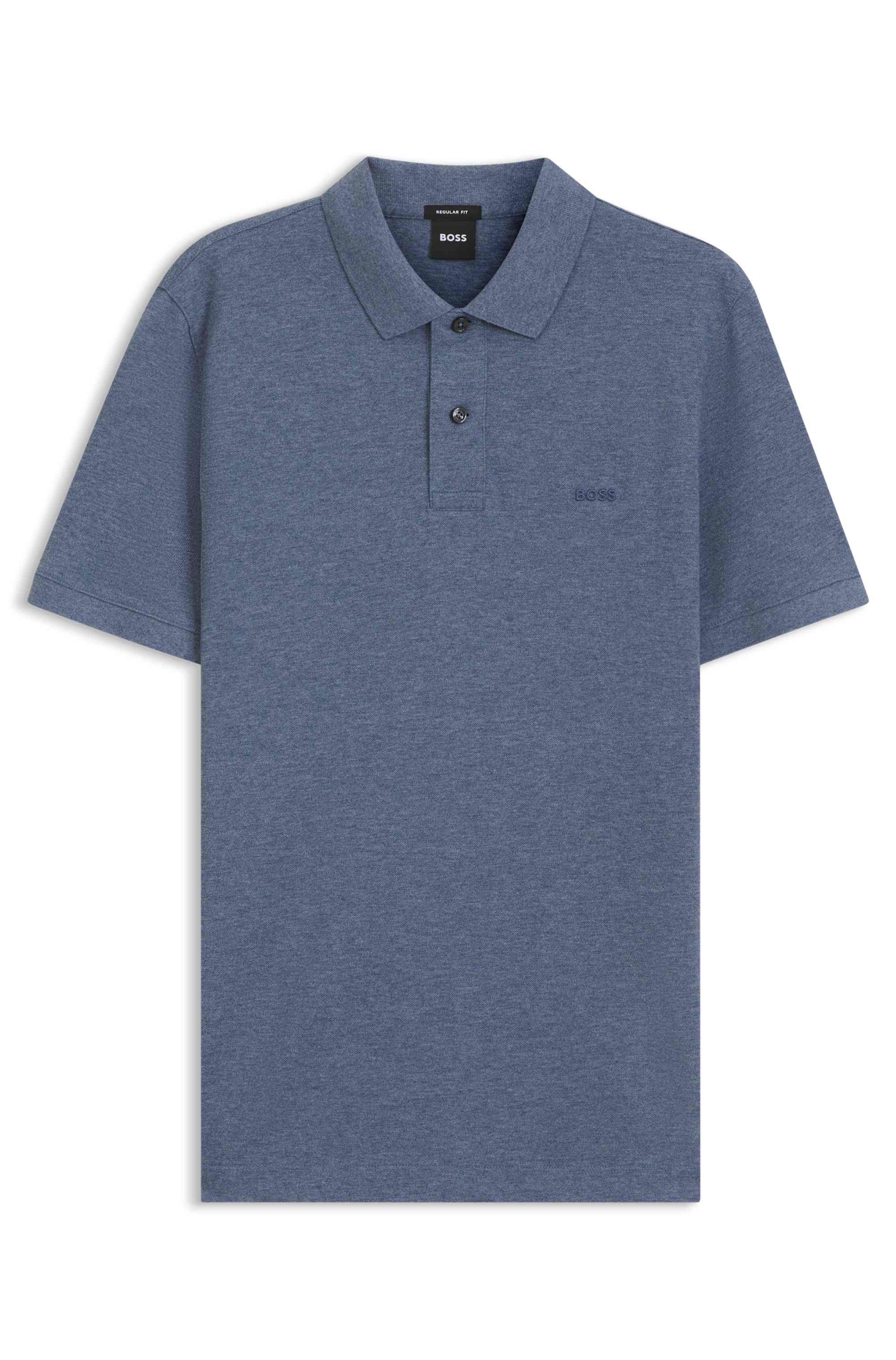 Pallas polo shirt in cotton piqué with embroidered logo
