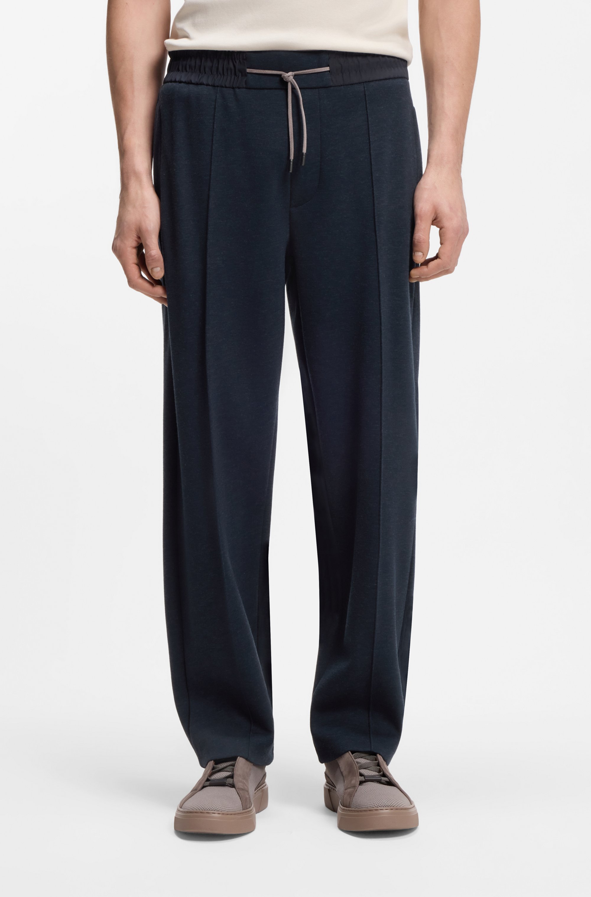 BOSS x ASTON MARTIN tracksuit bottoms with drawcord