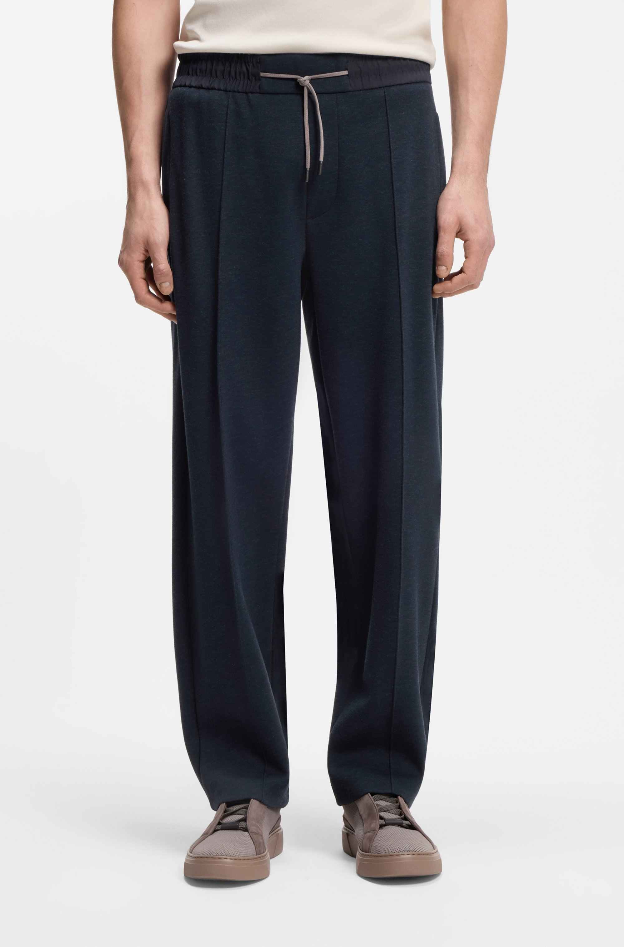 BOSS x ASTON MARTIN tracksuit bottoms with drawcord