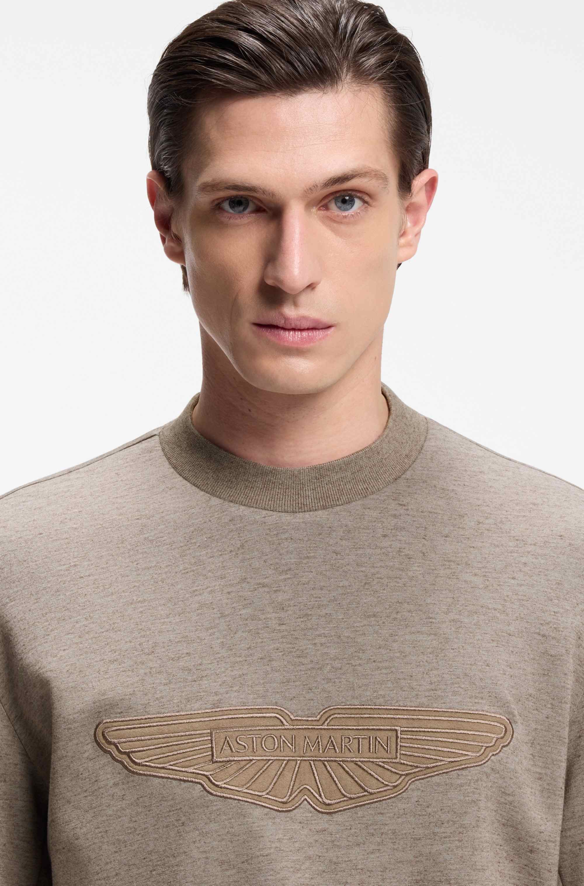 BOSS x ASTON MARTIN sweatshirt with wing detail