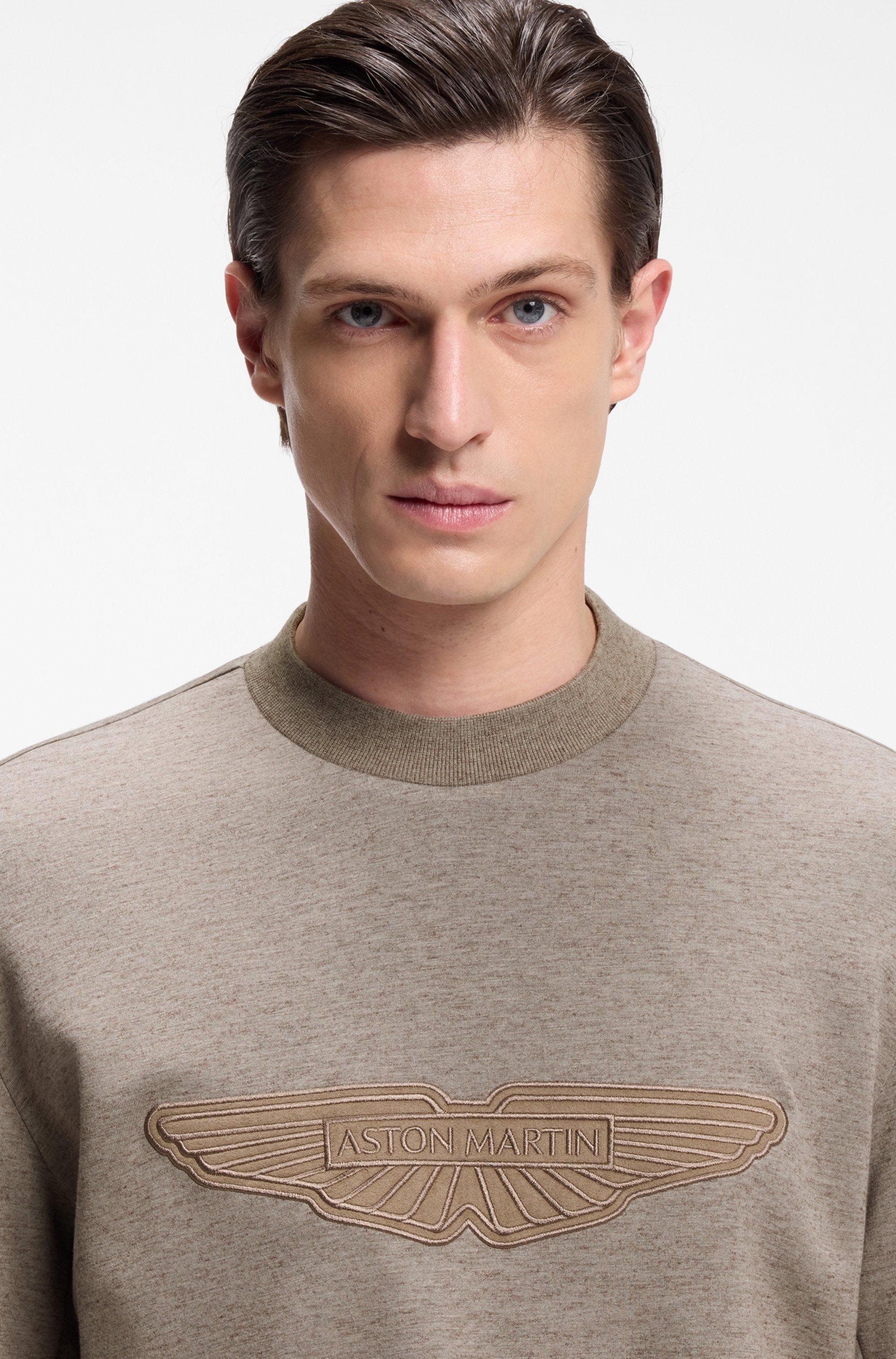 BOSS x ASTON MARTIN sweatshirt with wing detail