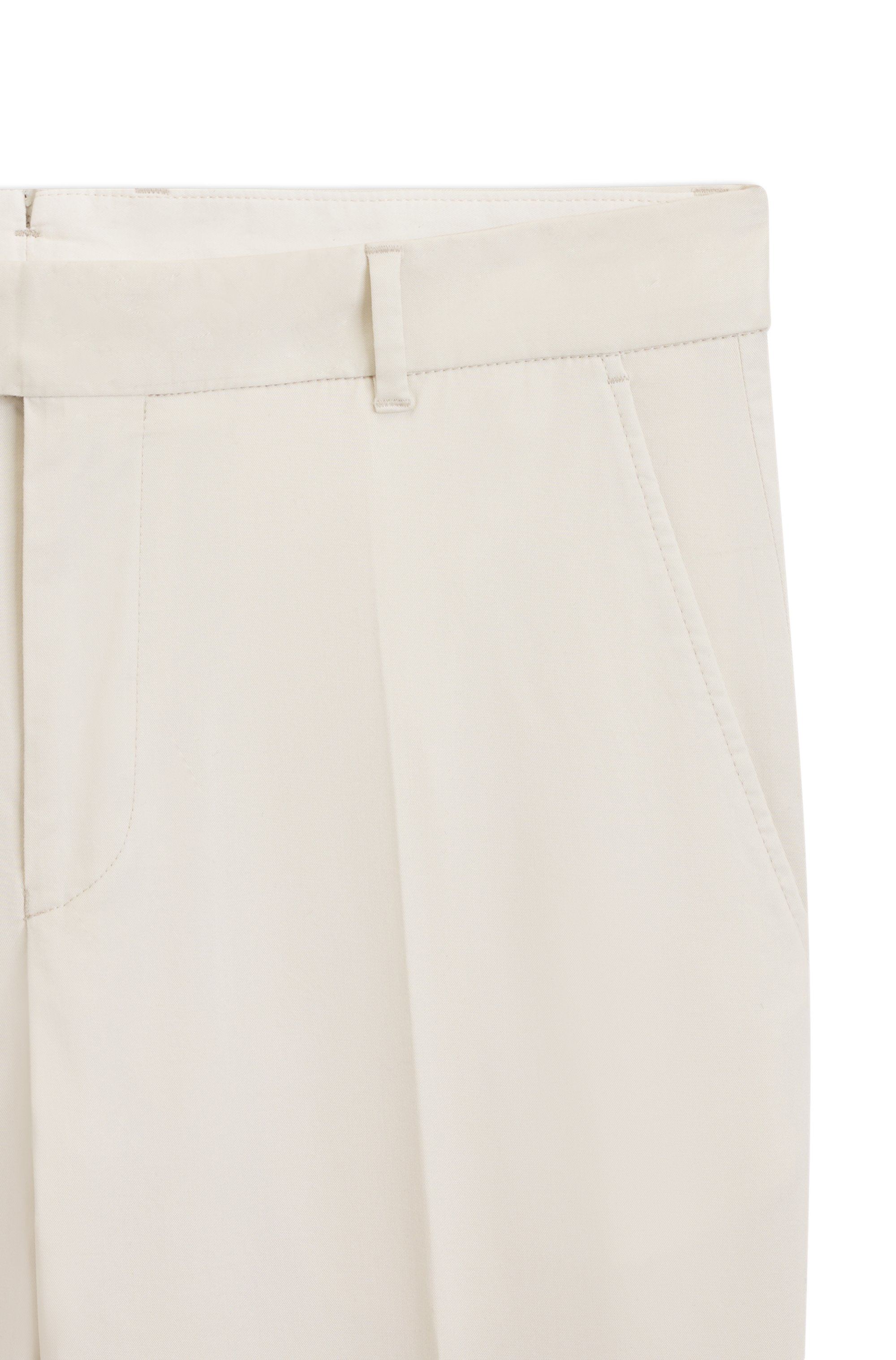 Tapered-fit trousers in washable stretch fabric
