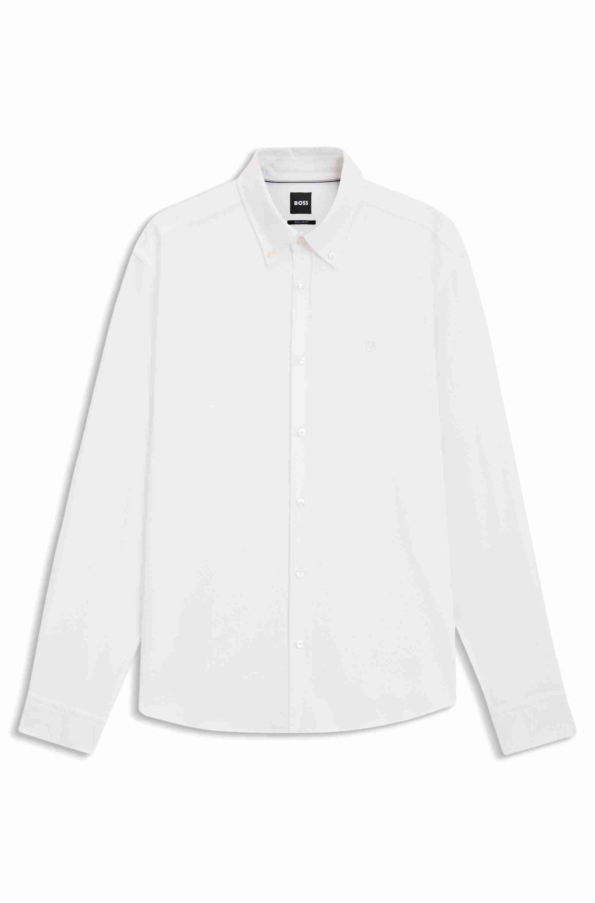 Regular-fit shirt in Oxford cotton