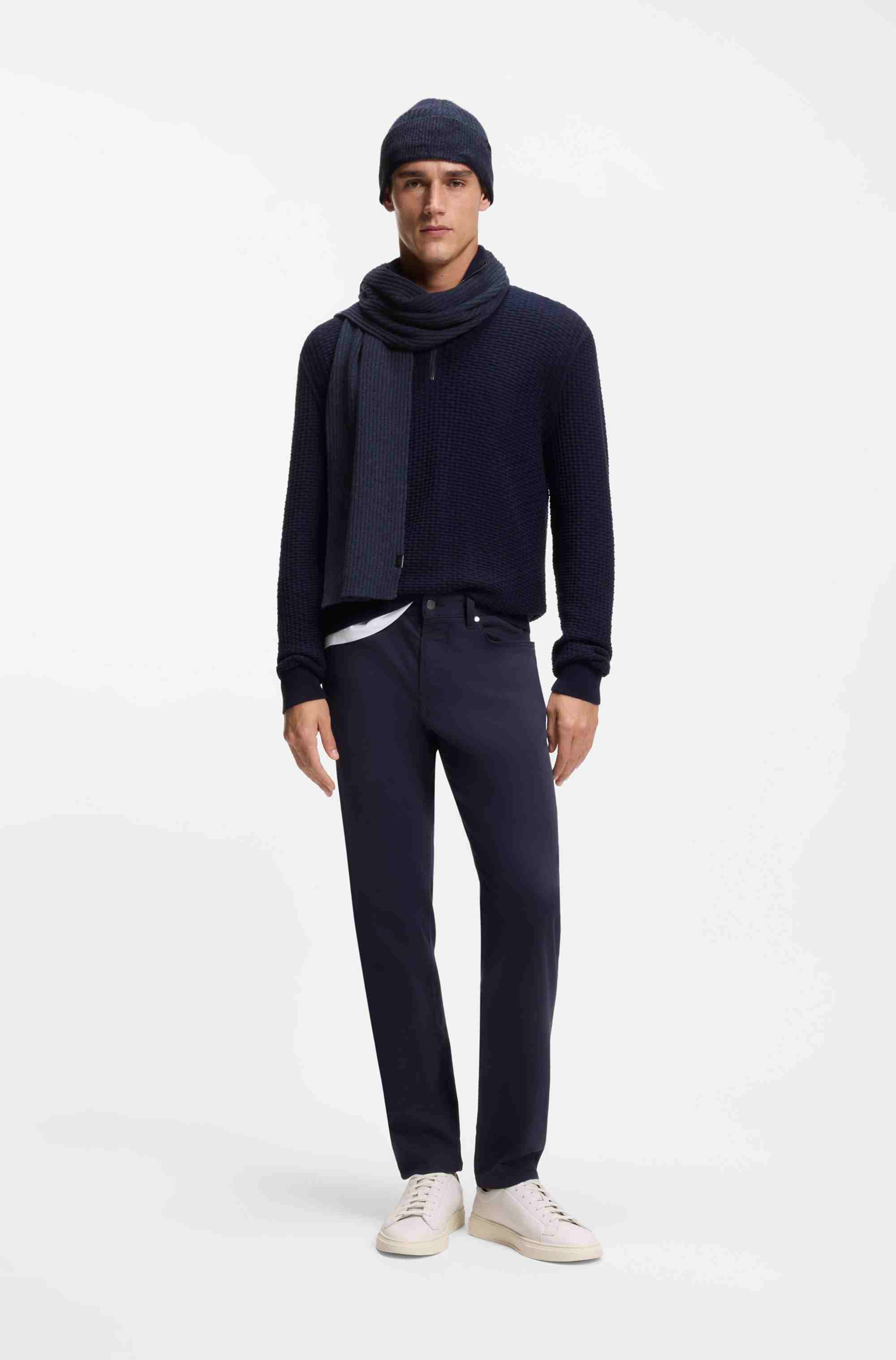 Gift-boxed hat and scarf set