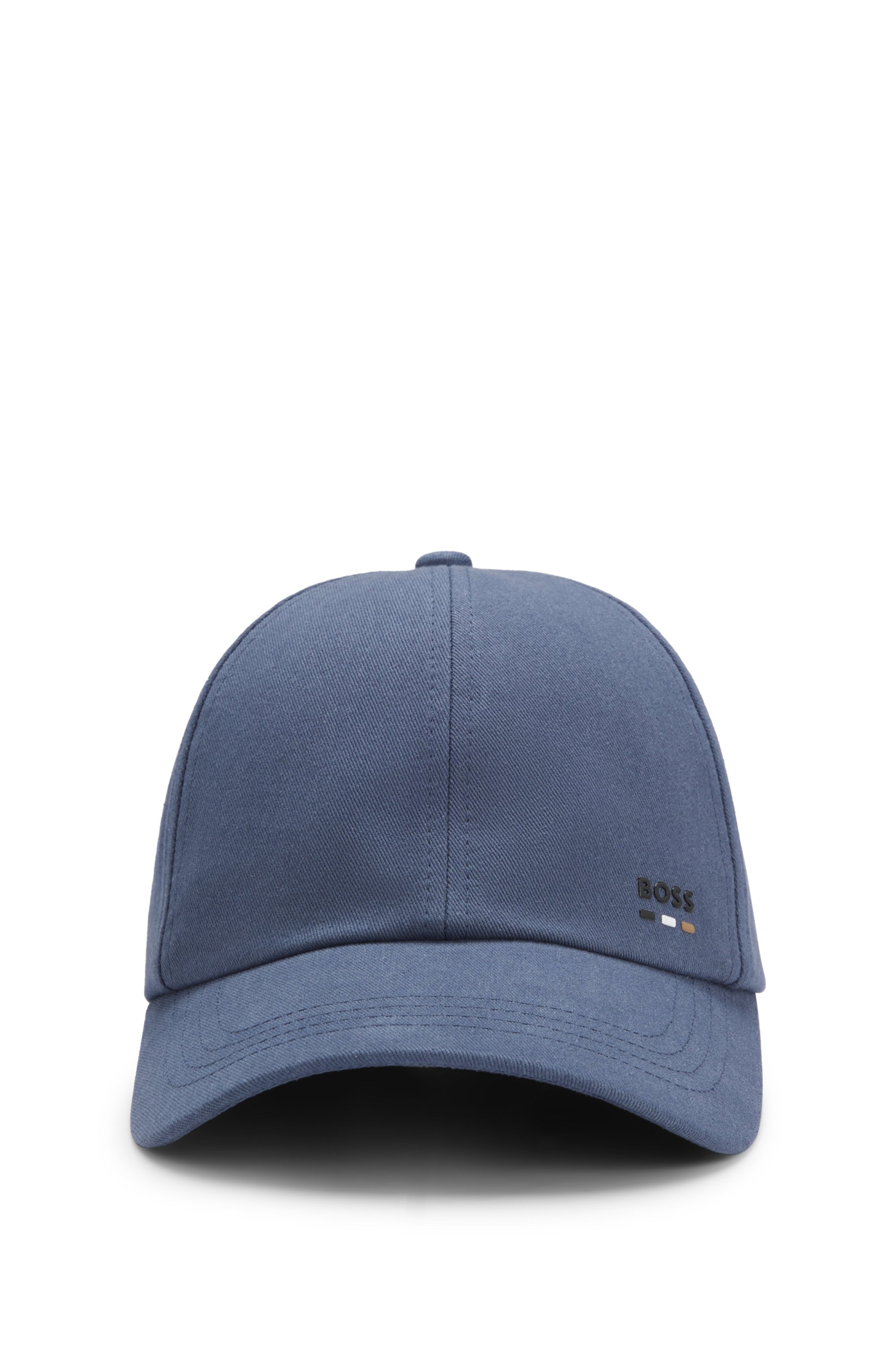 Cotton-twill cap with UPF protection
