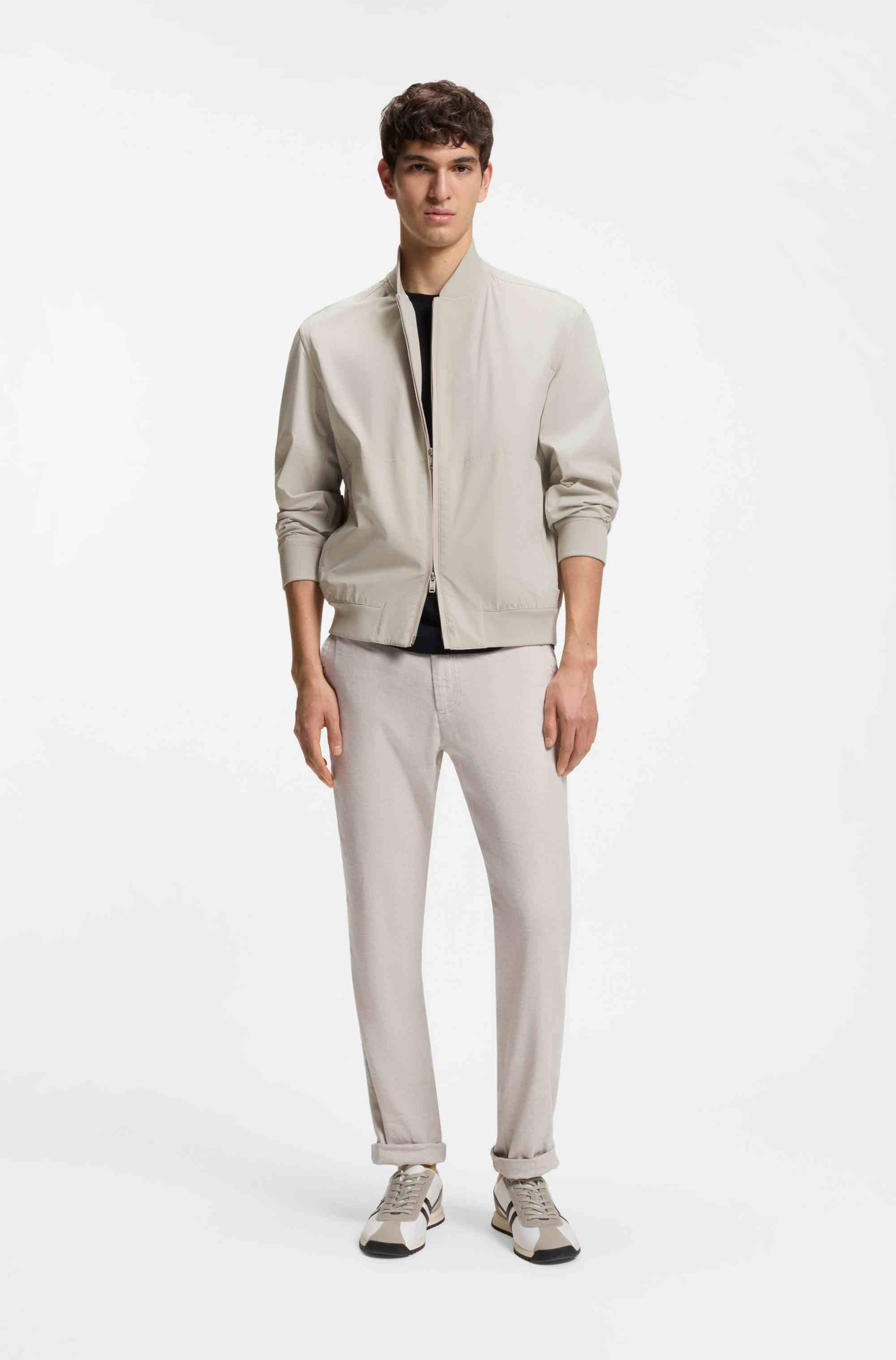 Regular-fit softshell jacket with four-way stretch