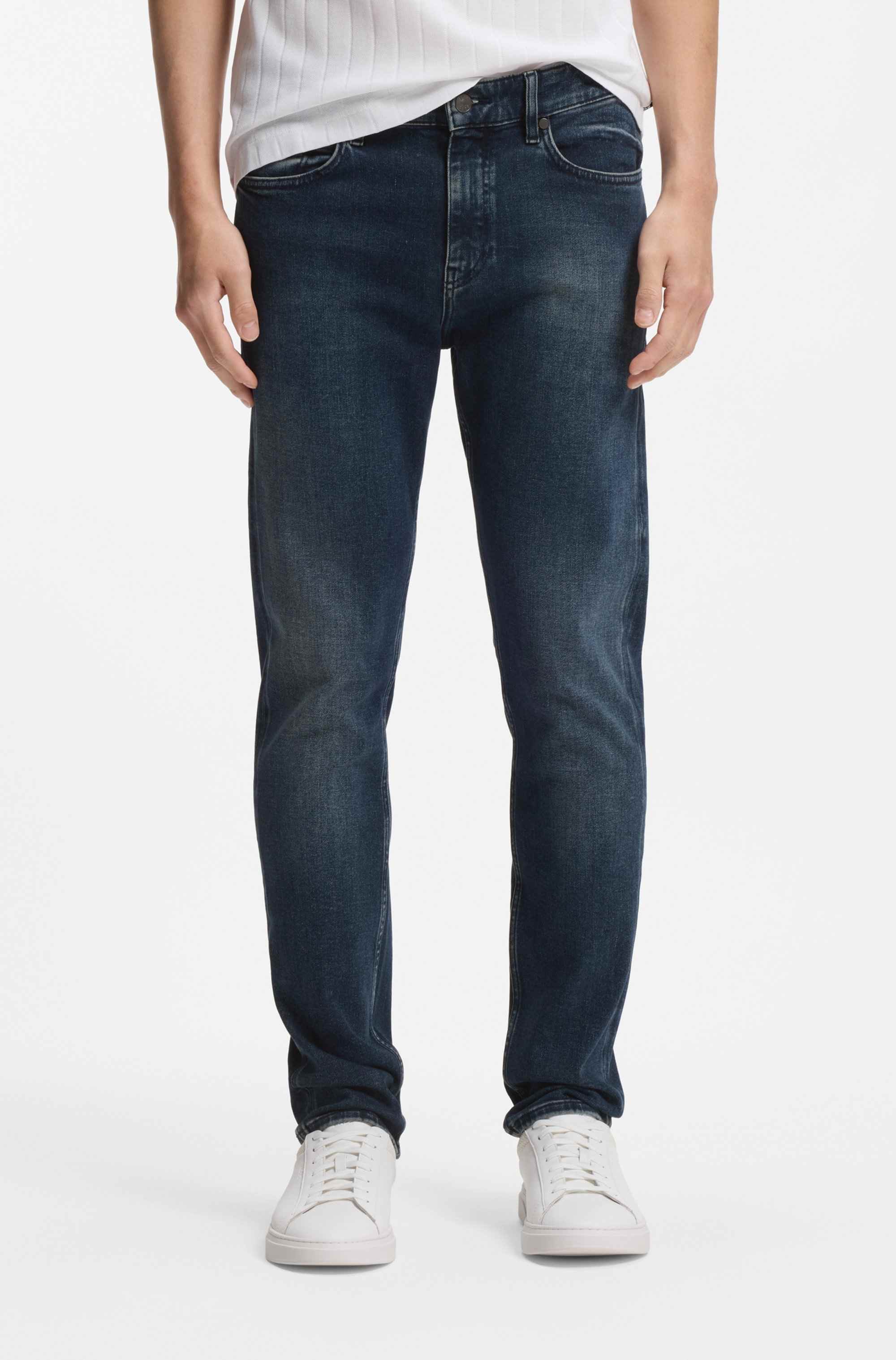 Delaware slim-fit jeans in super-soft stretch denim