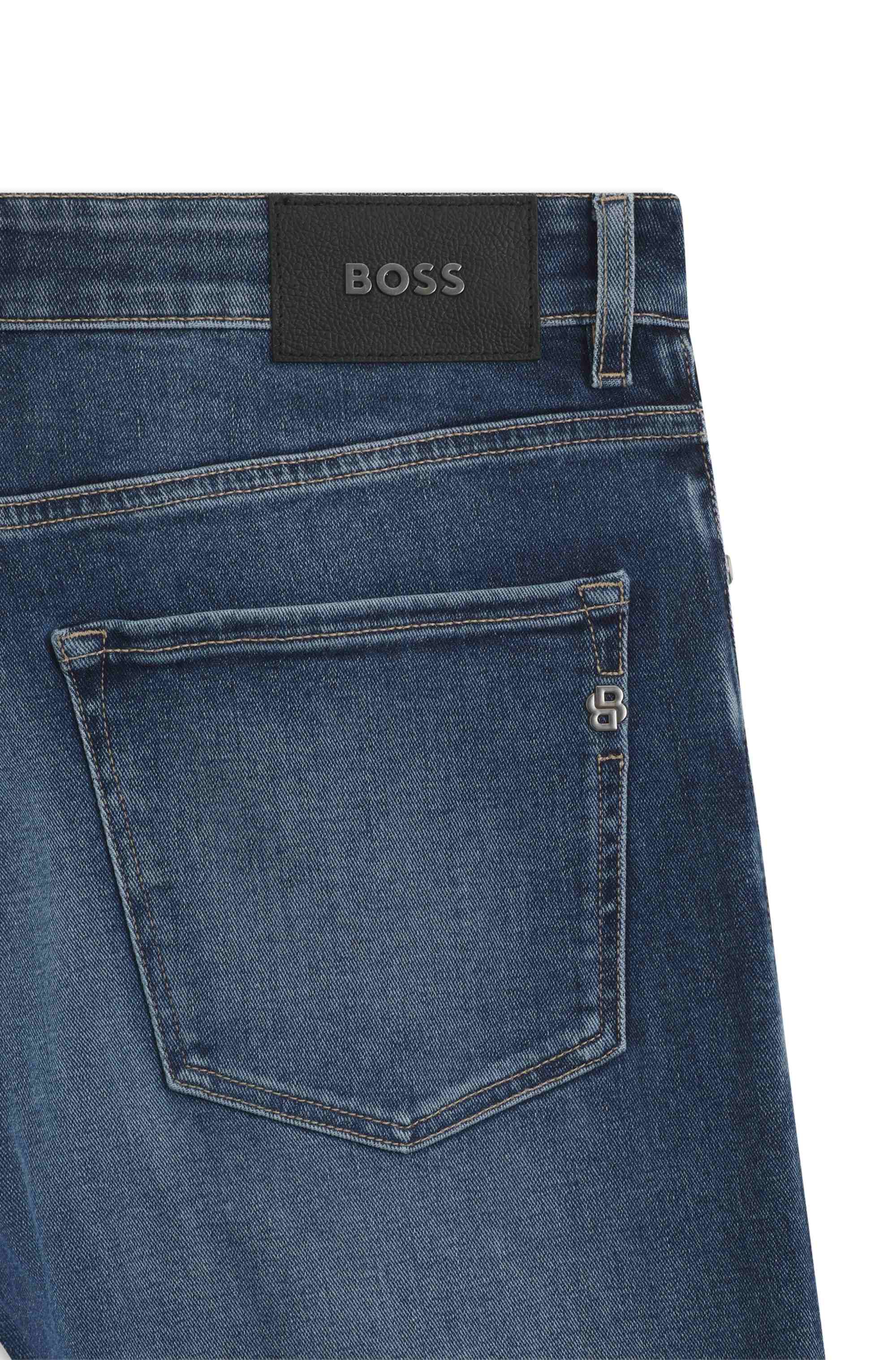 Maine regular-fit jeans in super-soft stretch denim
