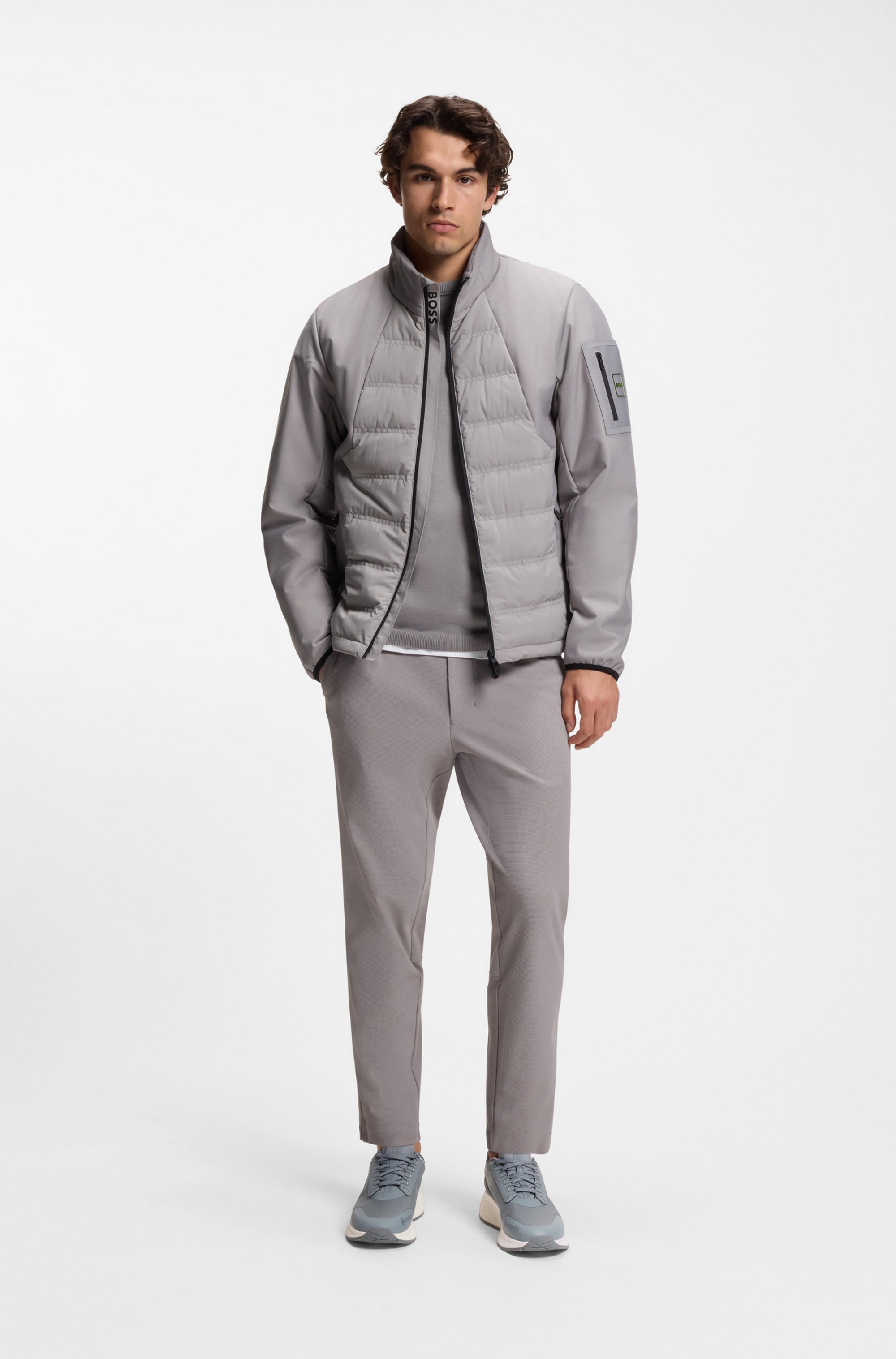 TTNM EVO trainers with textured fabric