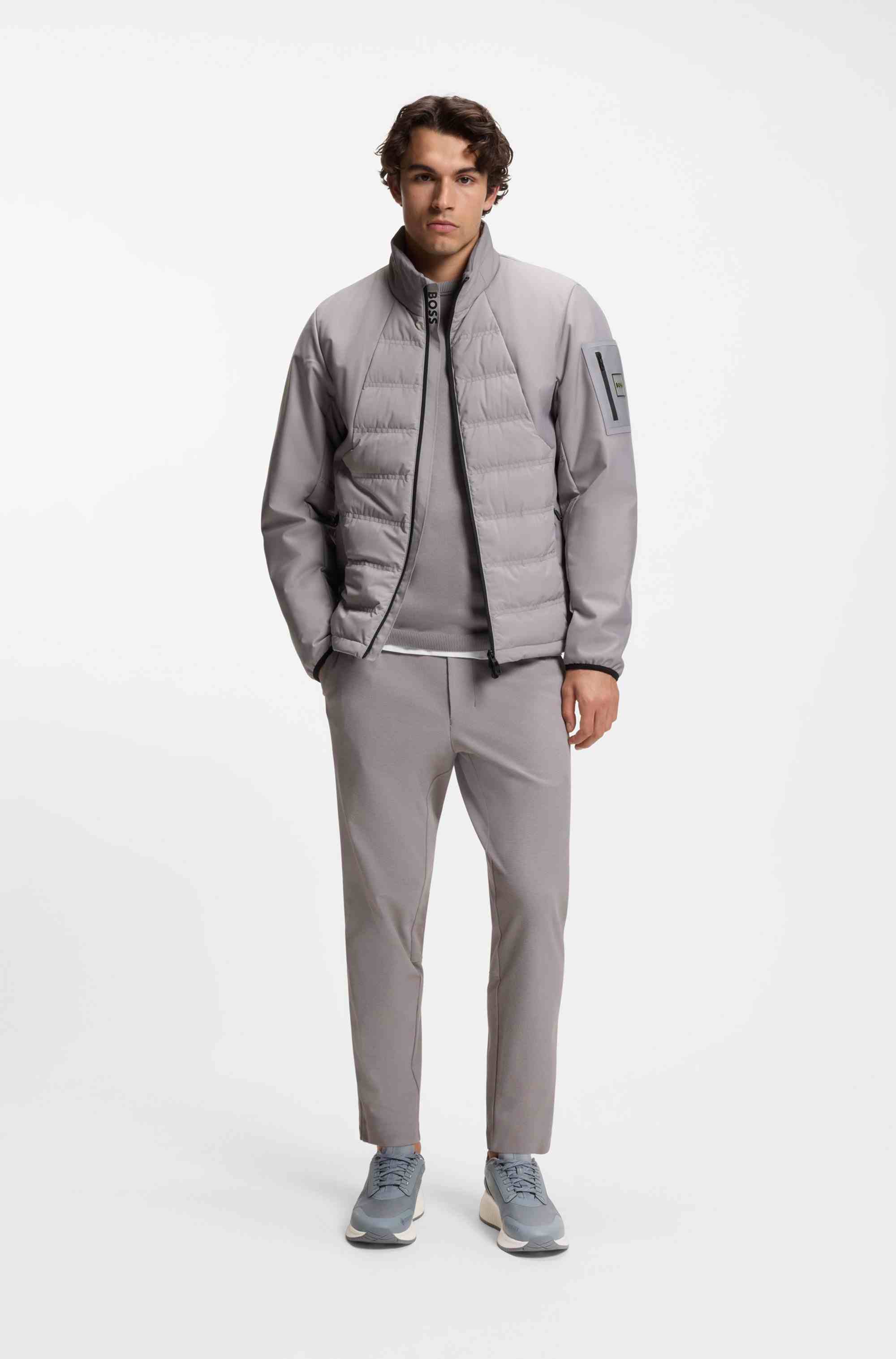 TTNM EVO trainers with textured fabric