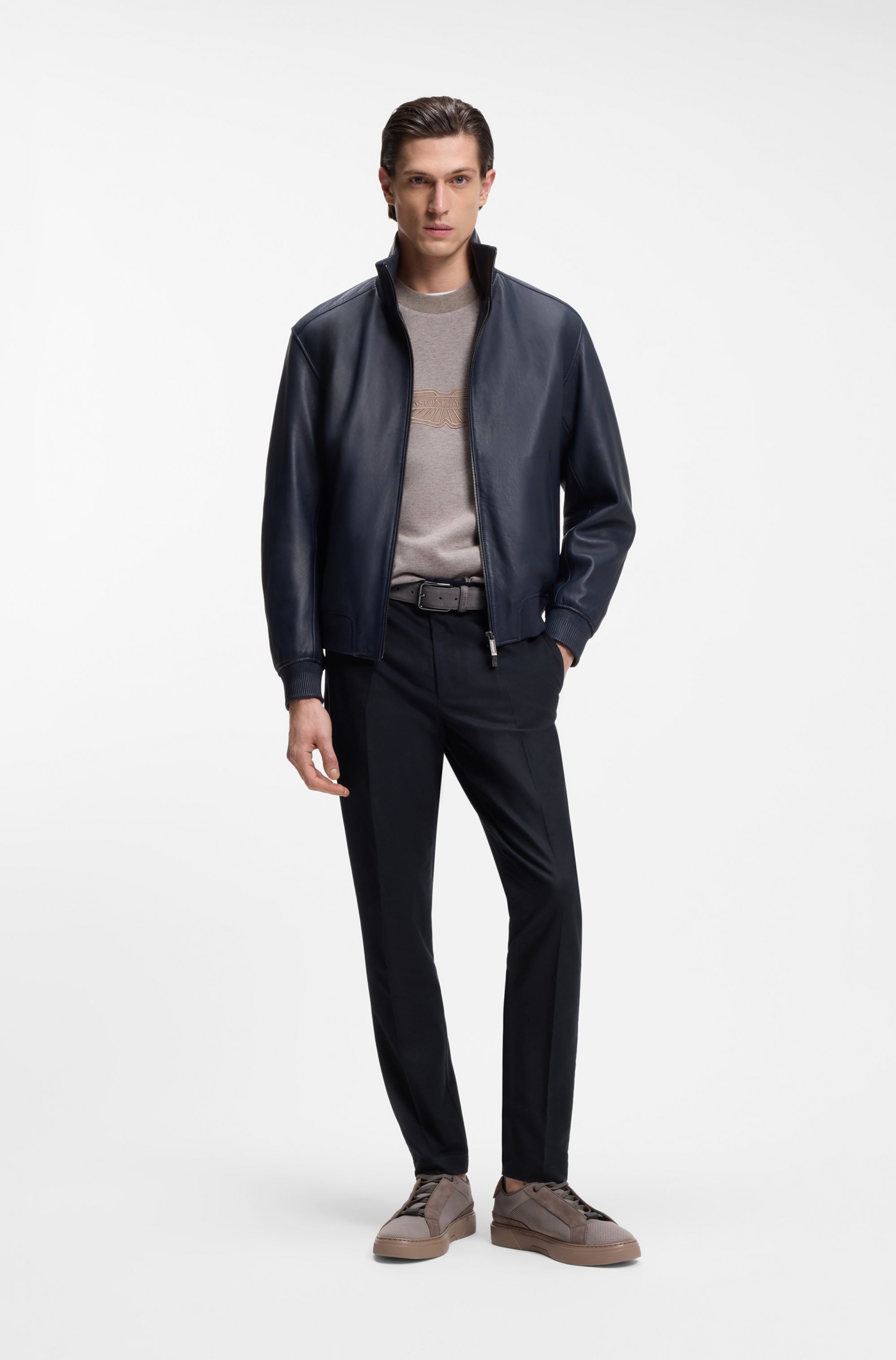 BOSS x ASTON MARTIN slim-fit trousers