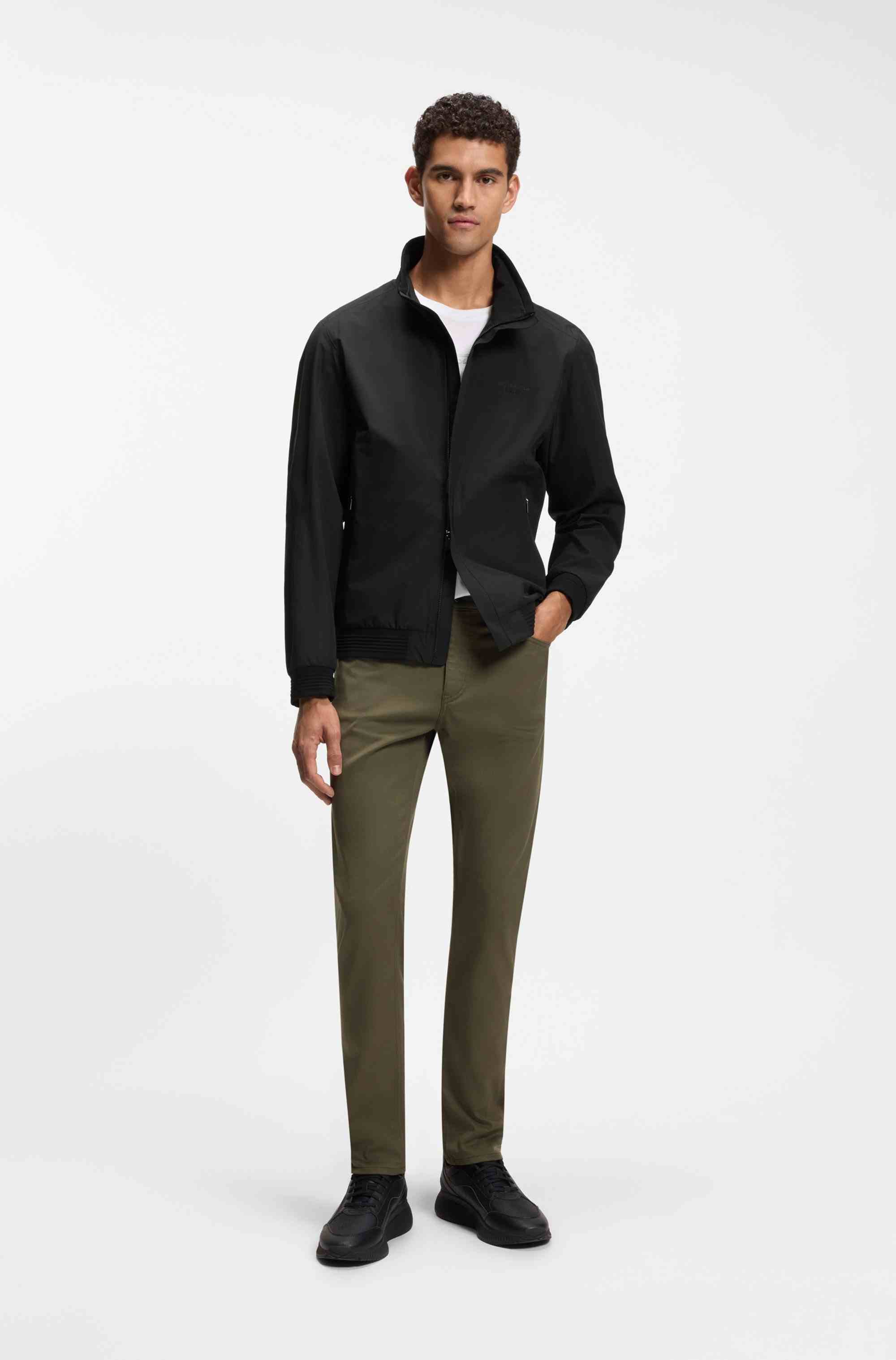 Porsche x BOSS water-repellent softshell jacket