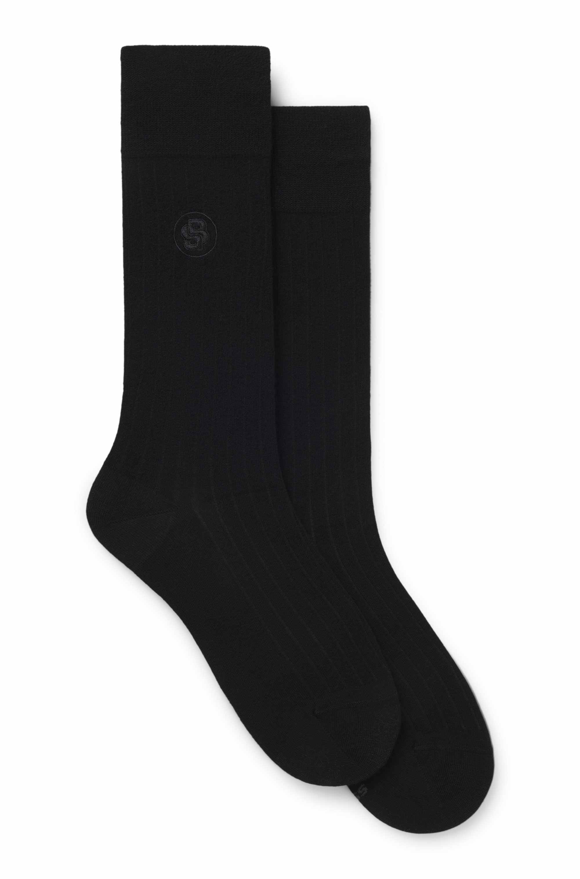 Two-pack of regular-length modal-blend socks
