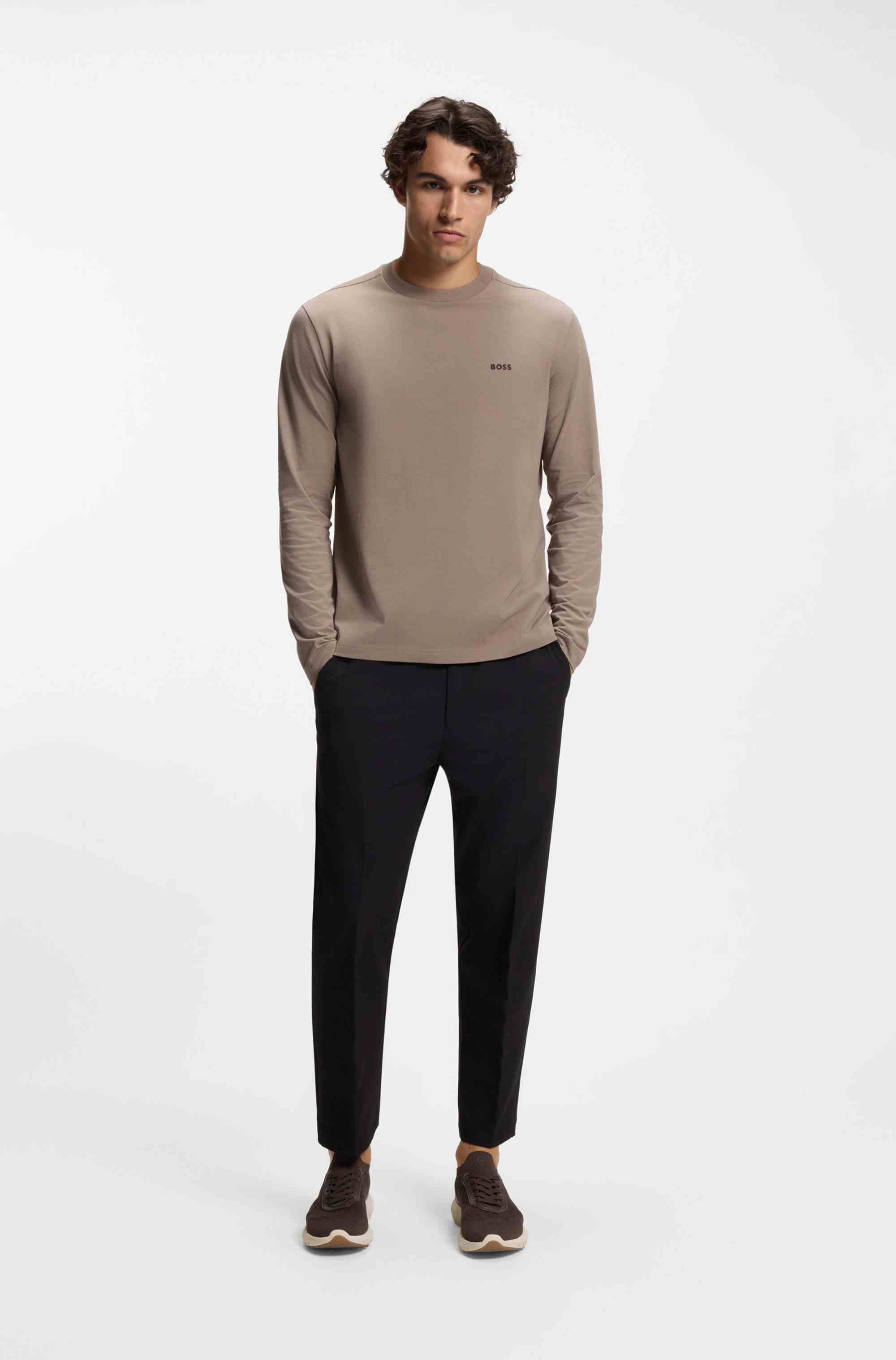 BOSS MOTION trainers with responsive MOTION FOAM outsole