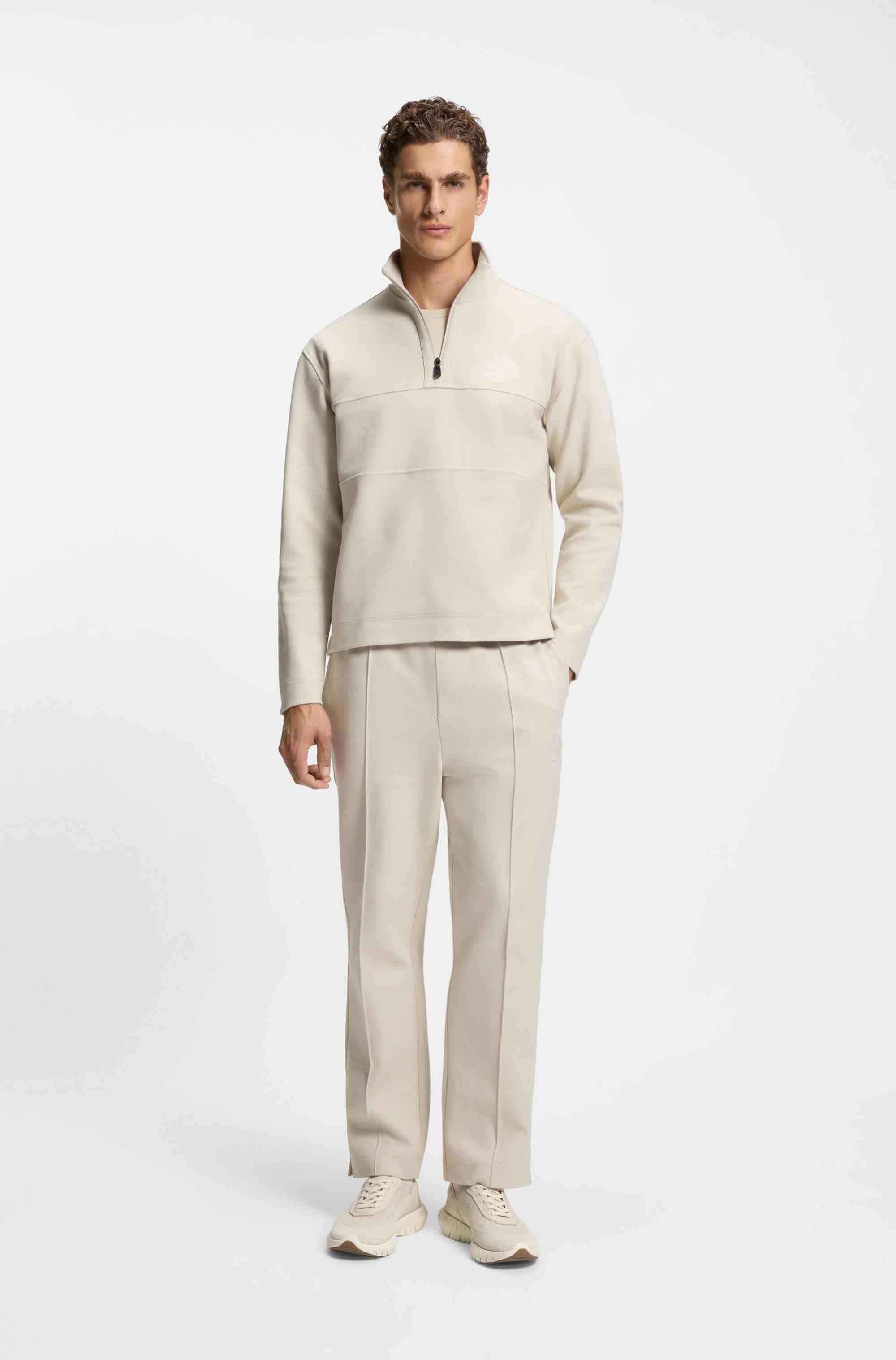 BOSS-MOTION trainers with responsive MOTION FOAM outsole