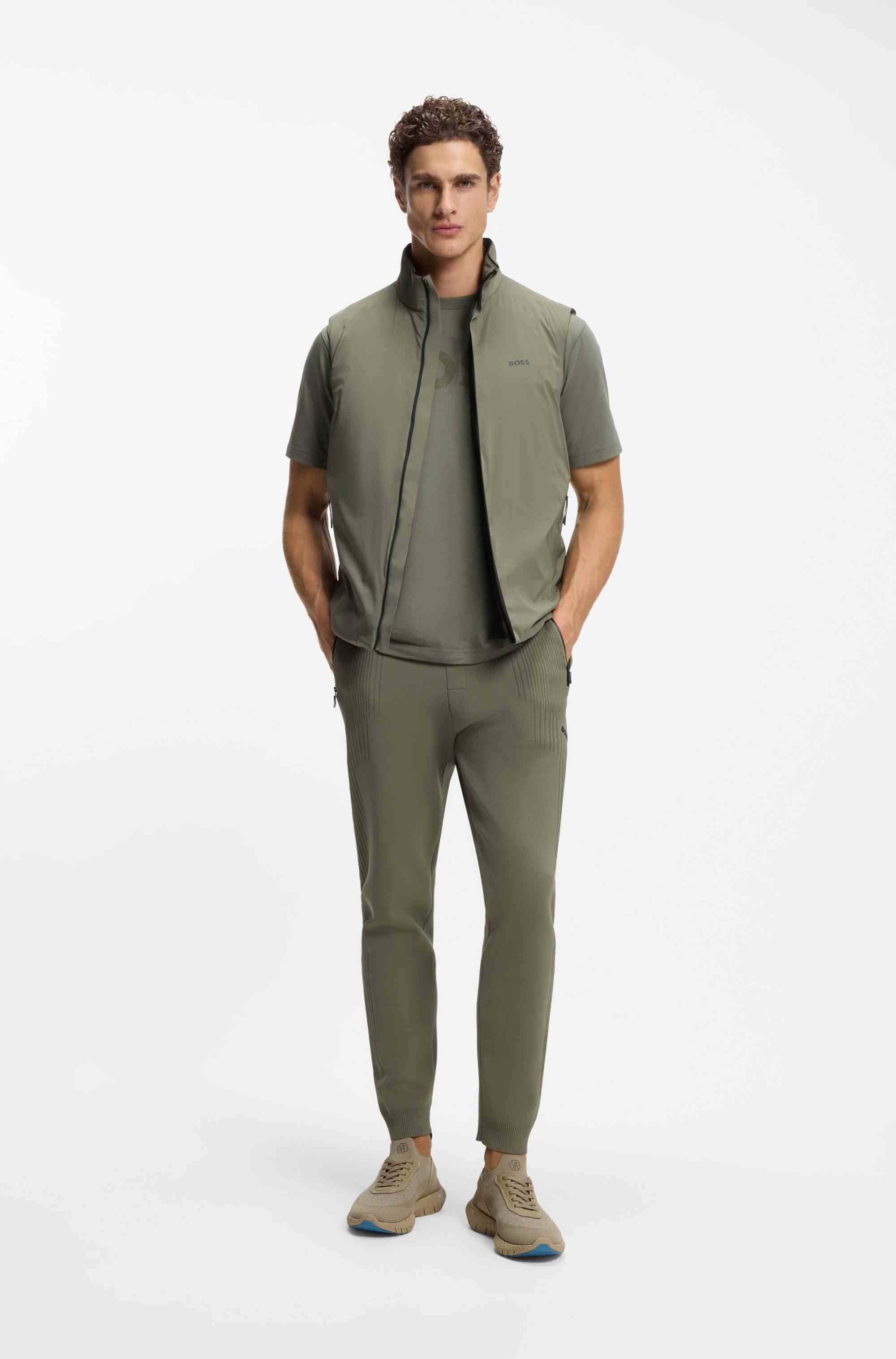 BOSS-MOTION trainers with responsive MOTION FOAM outsole