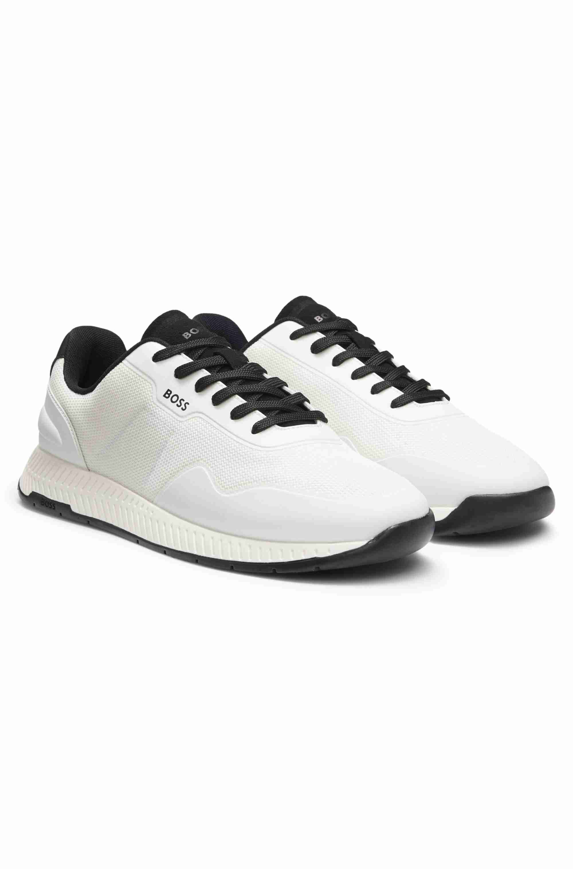 TTNM mesh trainers with smooth trims