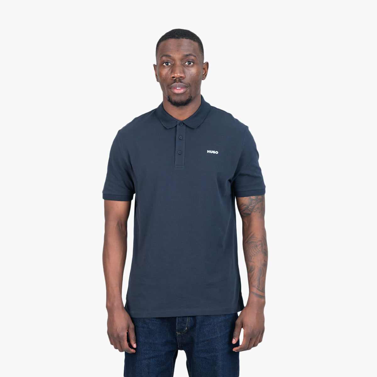 Cotton-Pique Polo Shirt With Logo Print