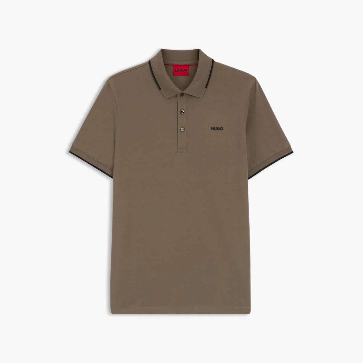 Embroidered-Logo Slim-Fit Polo Shirt In Stretch Cotton