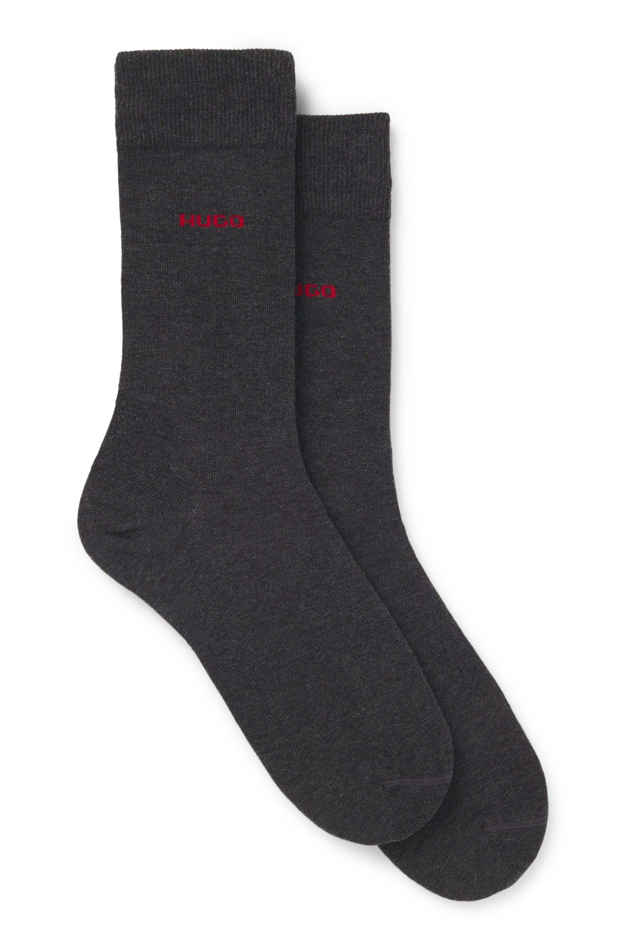 Two-pack of regular-length logo socks
