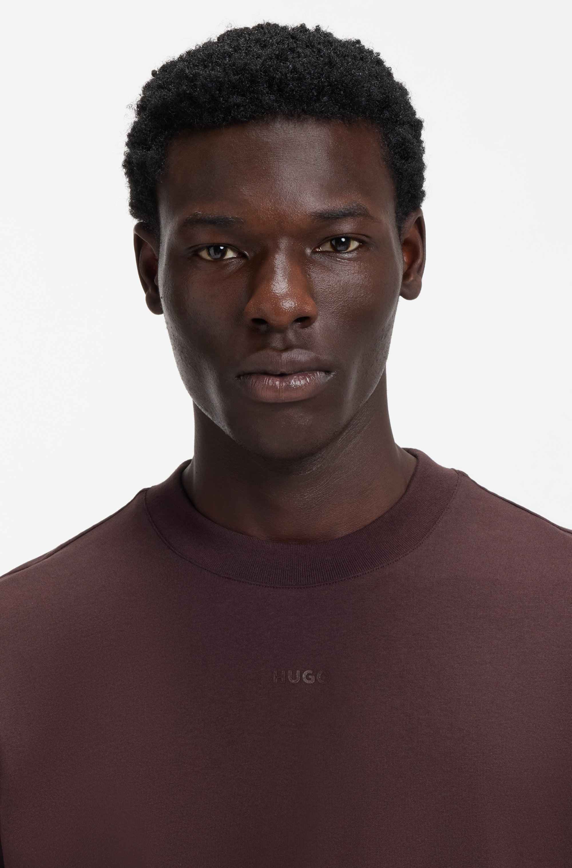 Relaxed-fit T-shirt in cotton with logo print