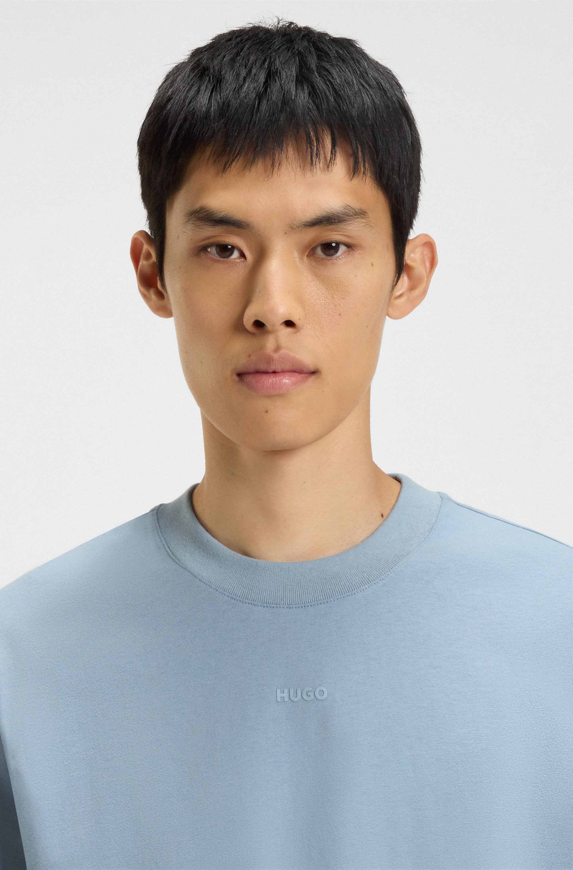 Relaxed-fit T-shirt in cotton with logo print