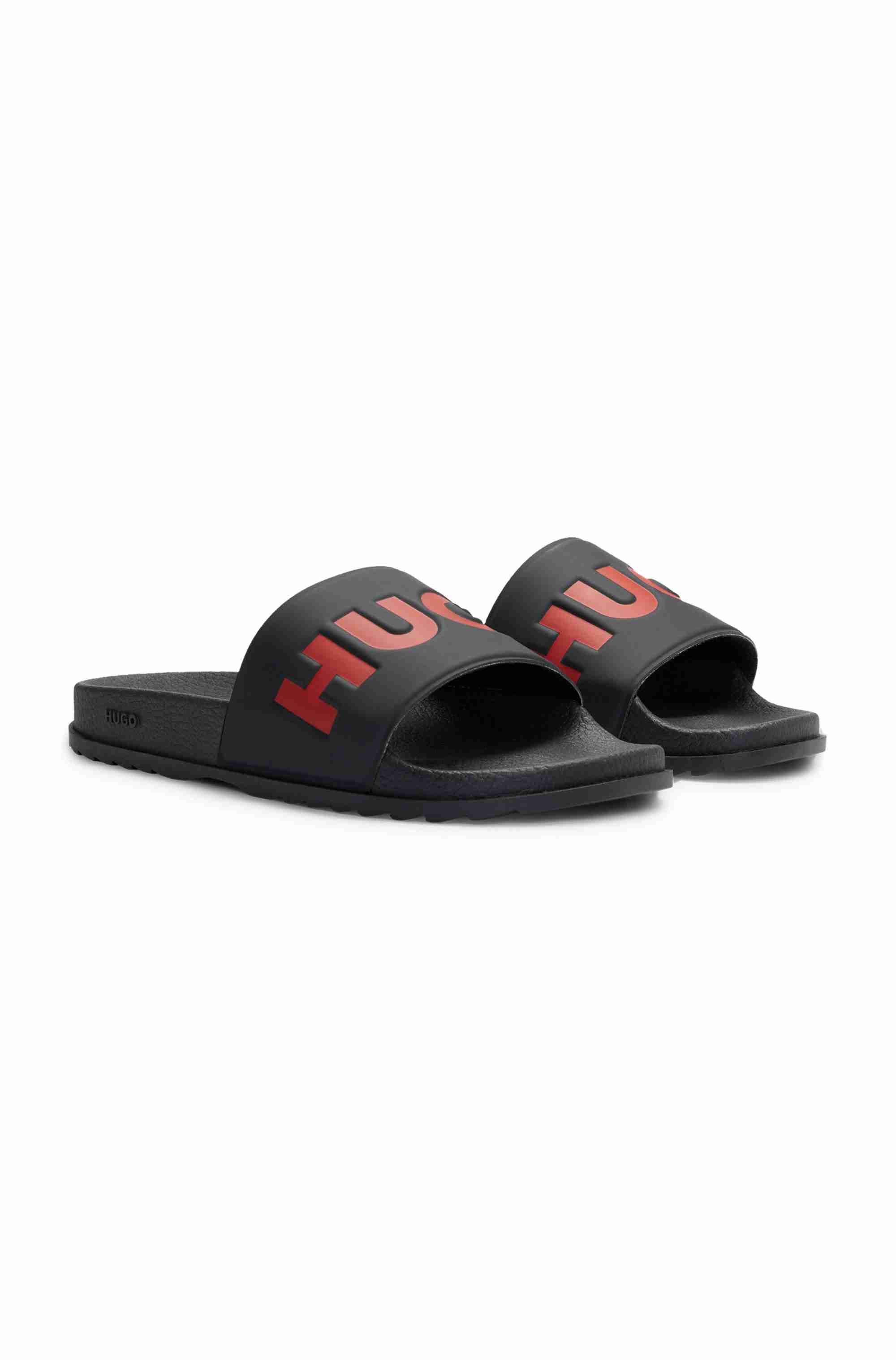 Slides with logo strap