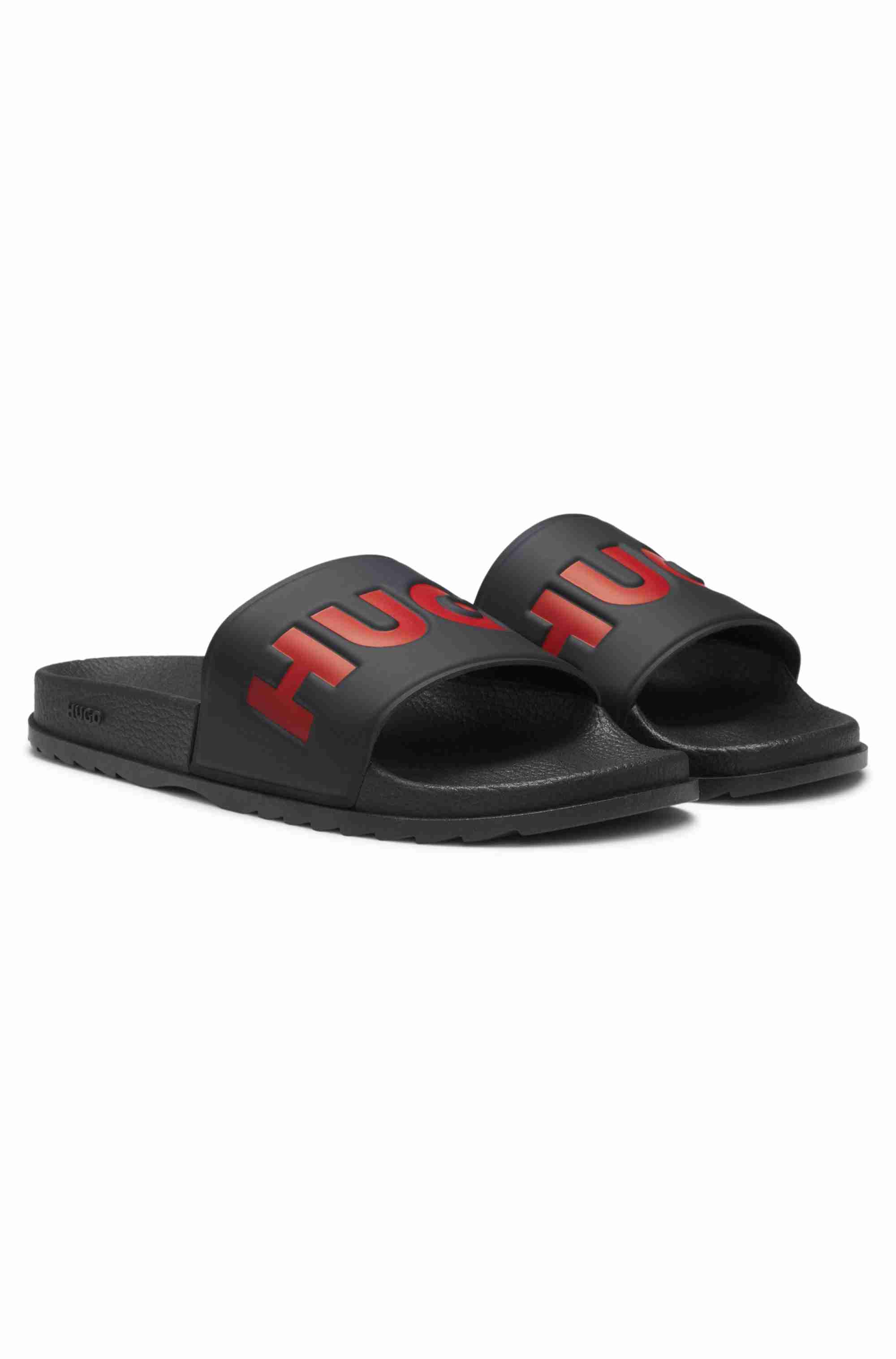Slides with logo strap