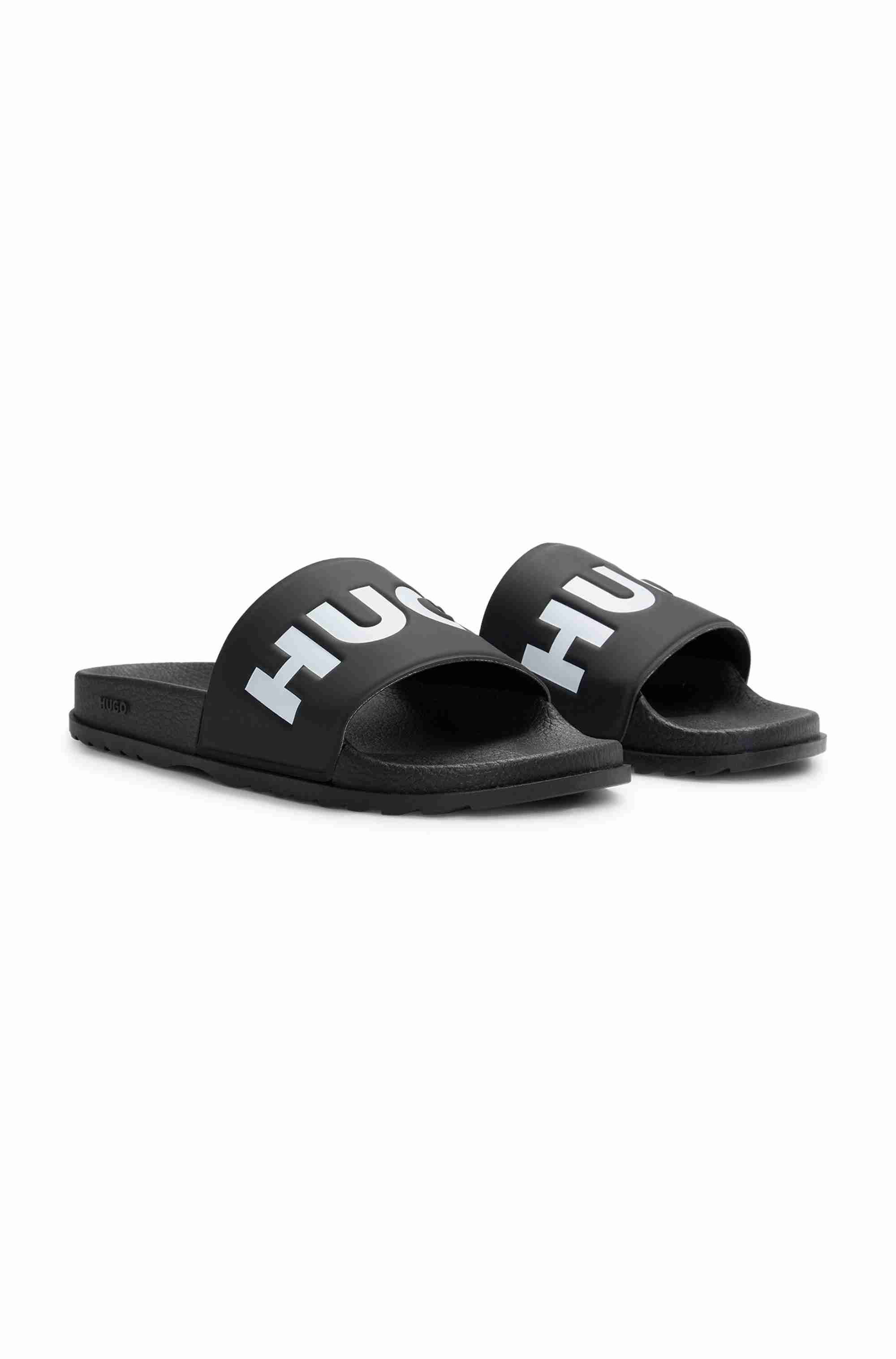 Slides with logo strap