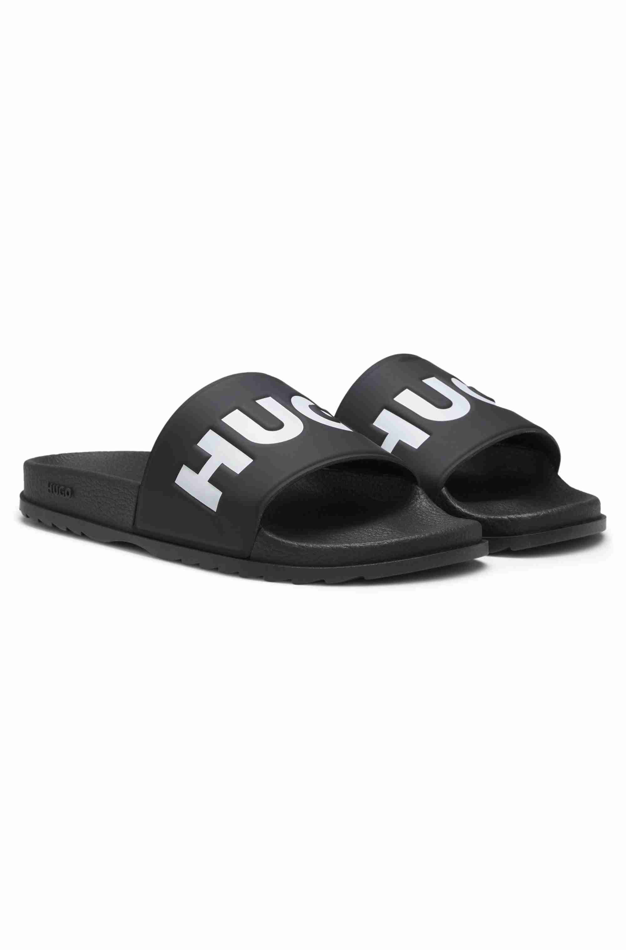 Slides with logo strap