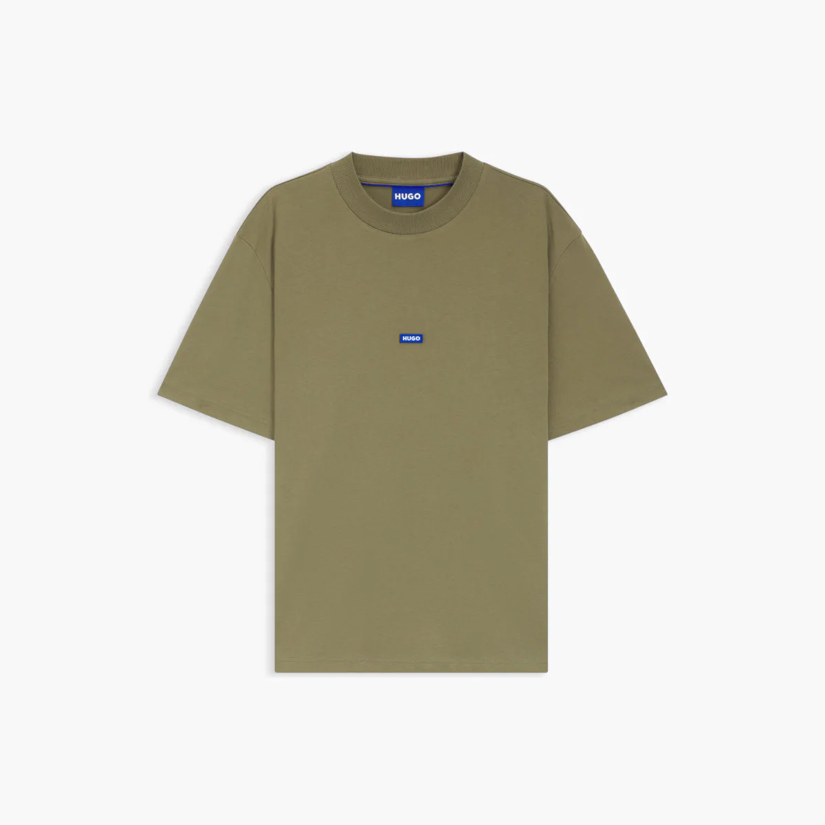 Centered Logo Patch Cotton Jersey Tee