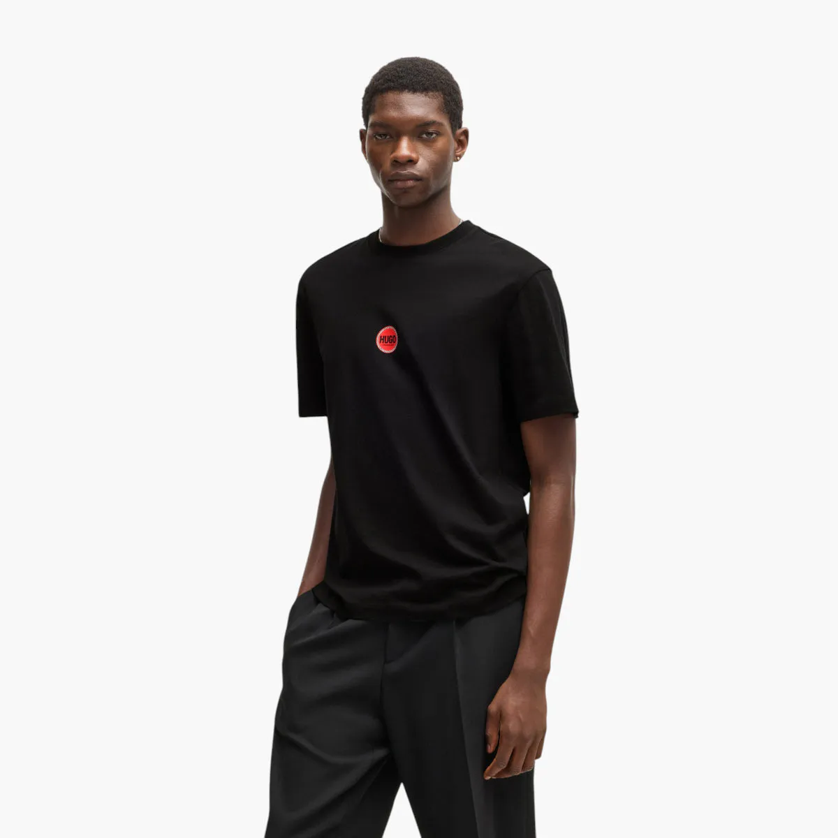 Racing Logo Print Jersey Tee