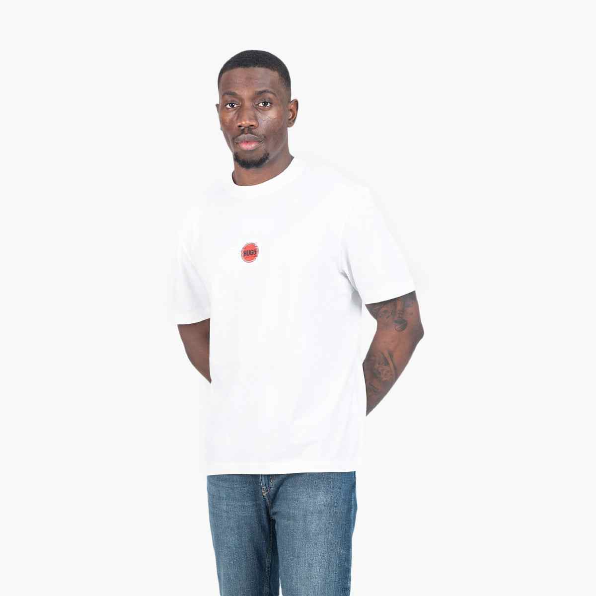 Cotton-Jersey T-Shirt With Racing Logos
