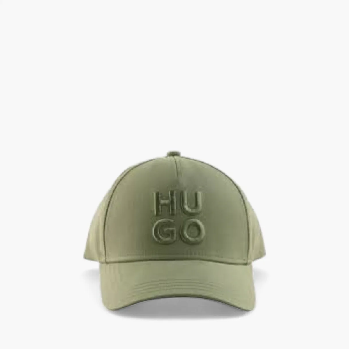 Logo-Stacked Cotton Twill Snapback