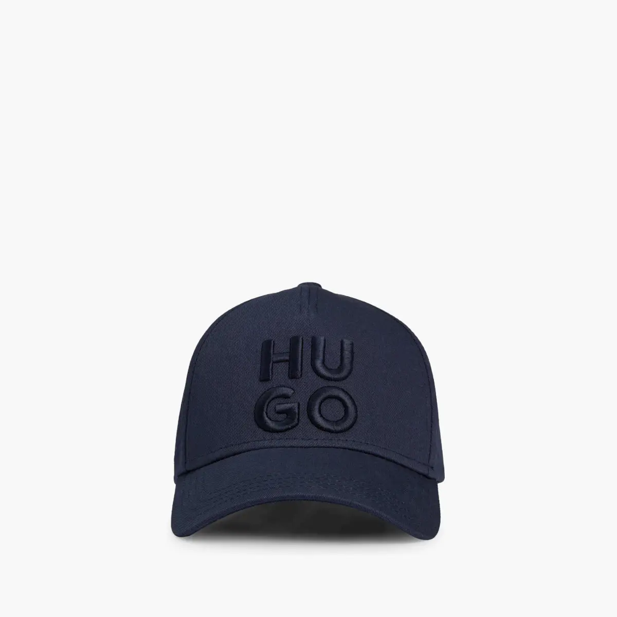 Logo-Stacked Cotton Twill Snapback