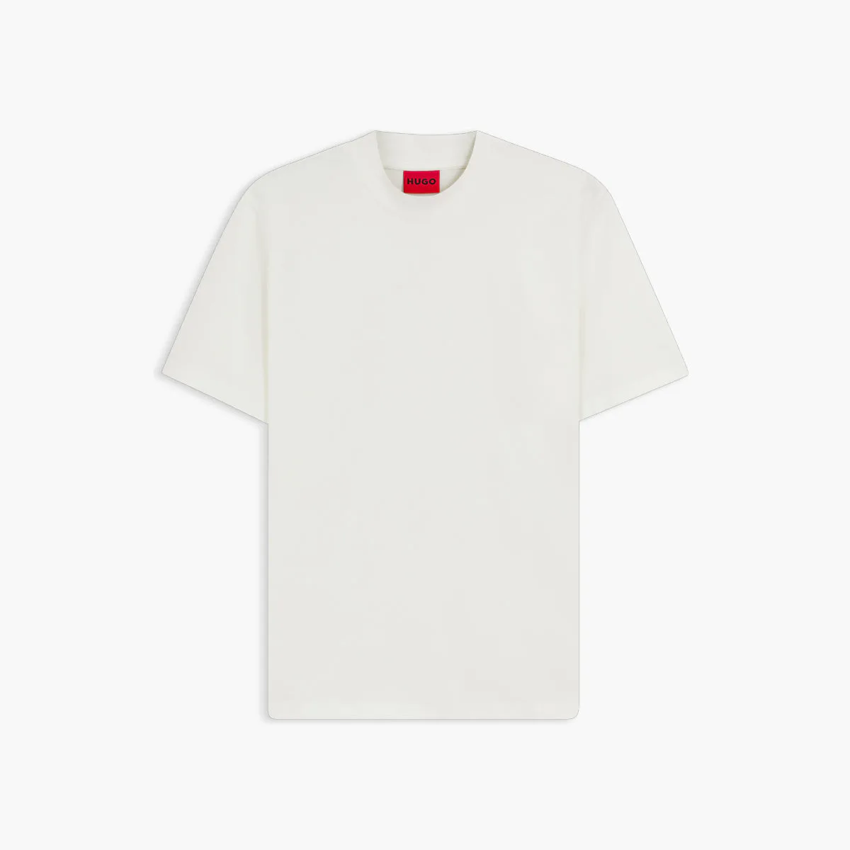 High Collar Mercerized Stretch Cotton Tee