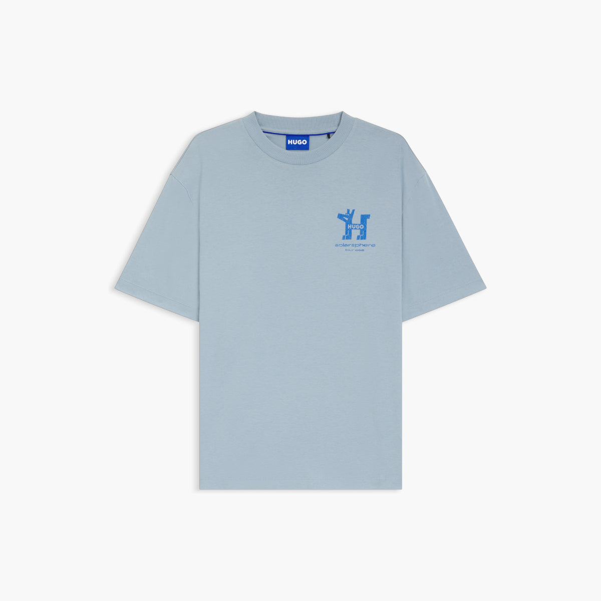 Mixed Graphic Print Cotton Jersey Tee